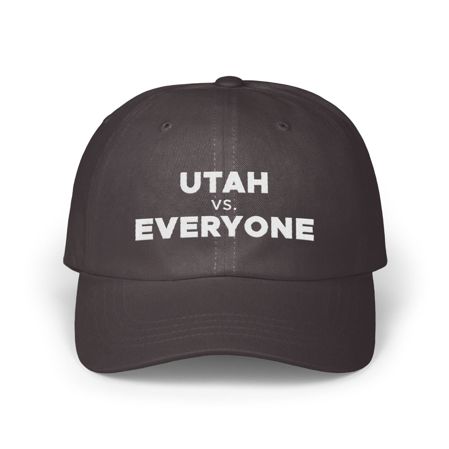 Utah vs Everyone black cap product