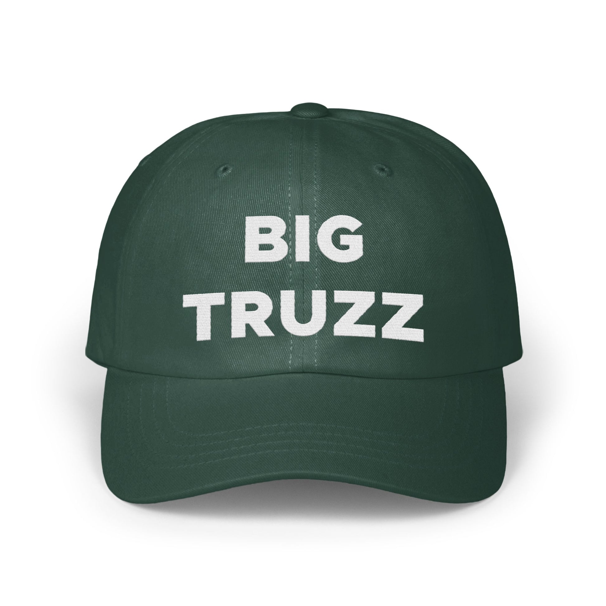 BIG TRUZZ message embroidered on cap product type