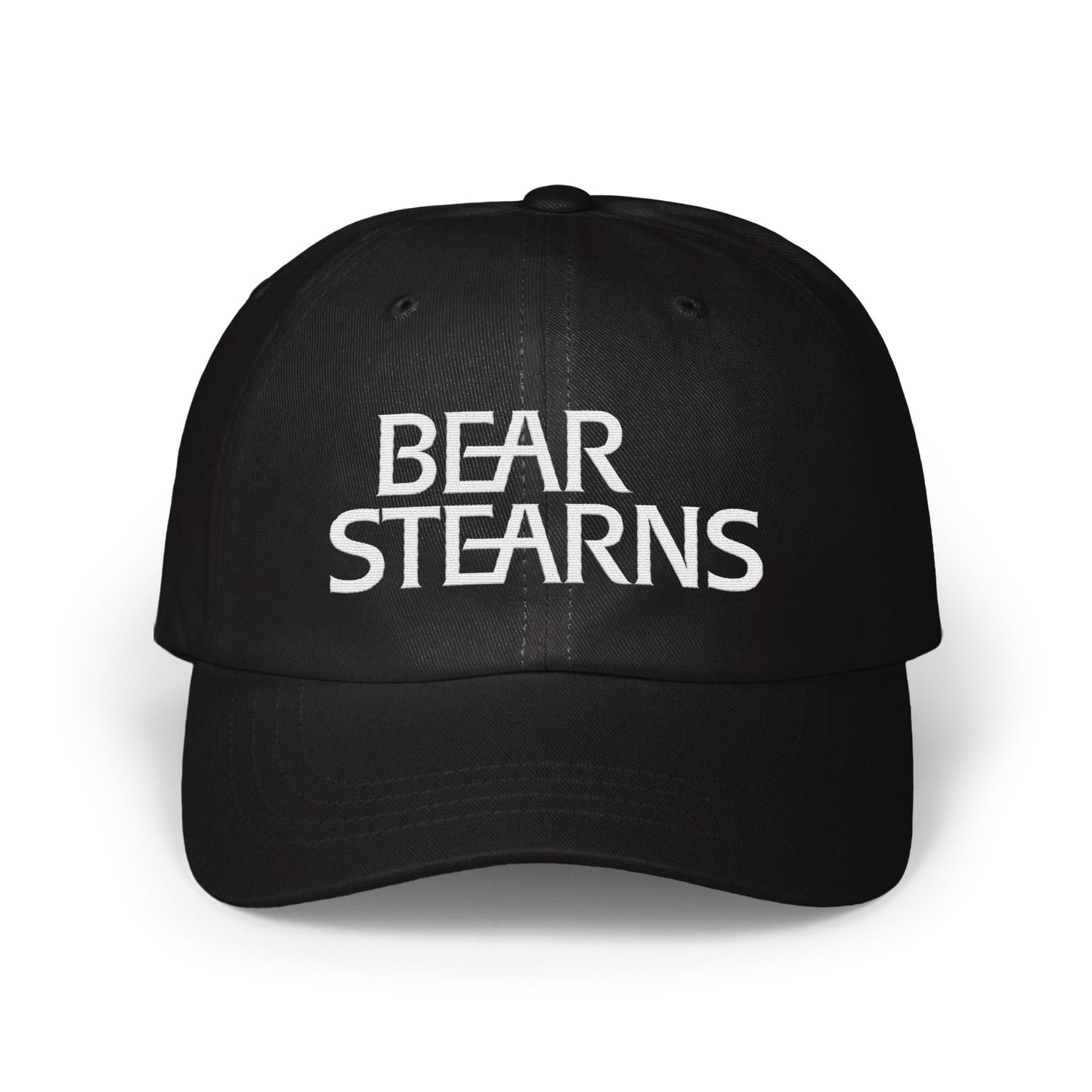 Bear Stearns Embroidered Logo Black Hat product type