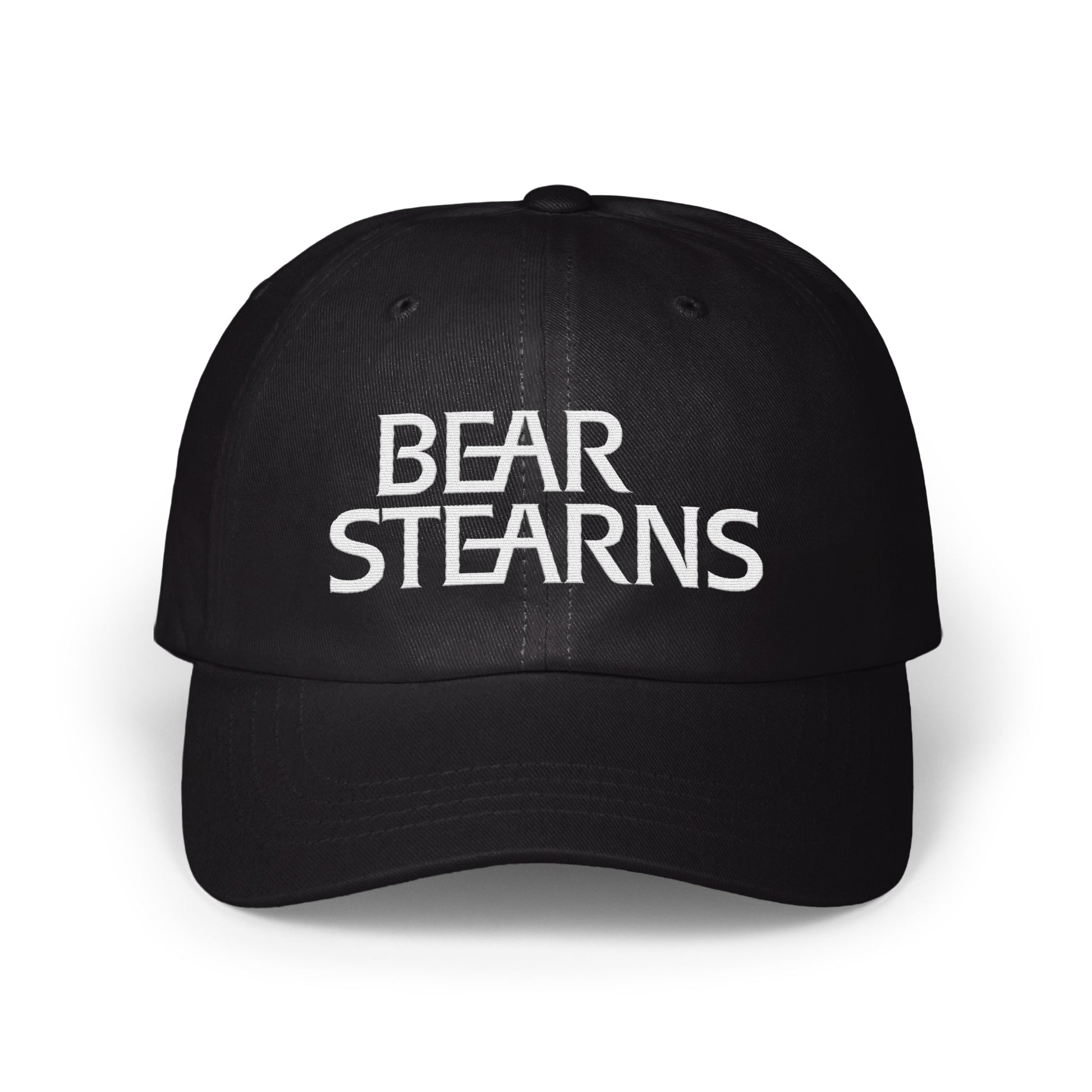 Bear Stearns Embroidered Logo Black Hat product type