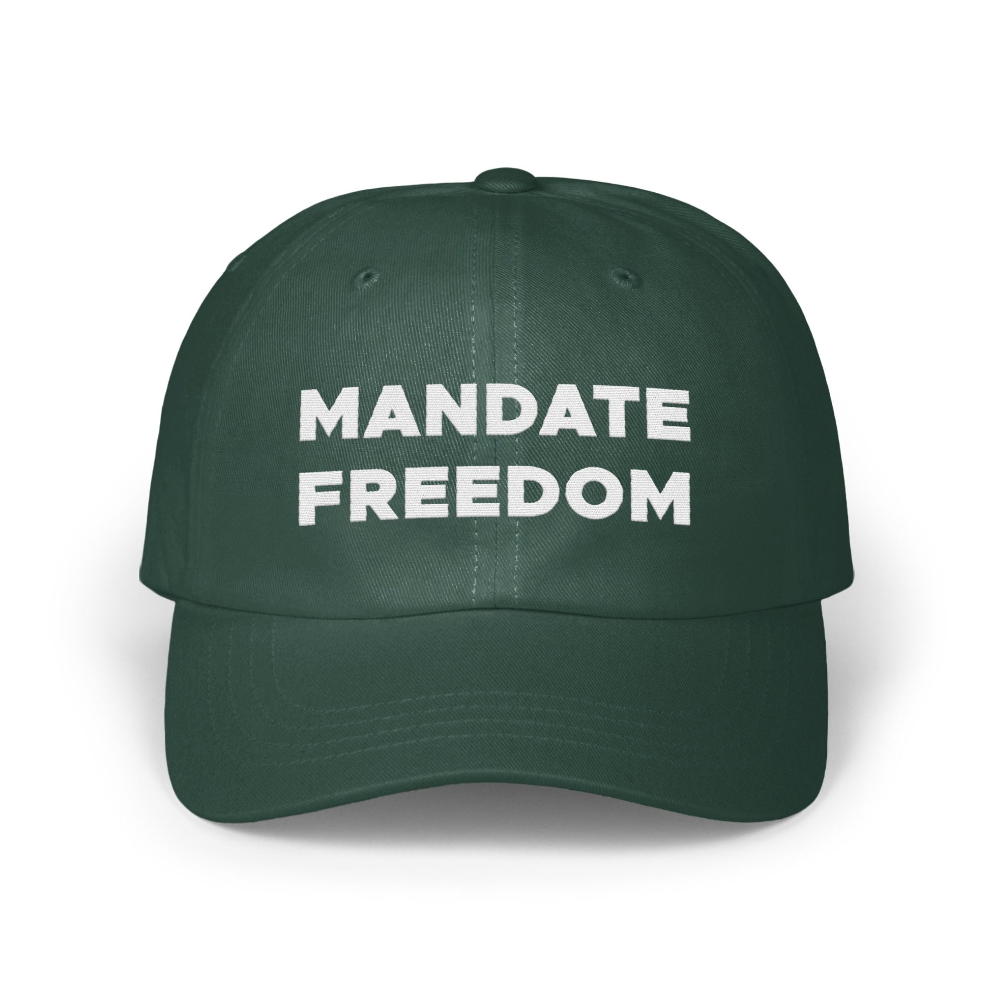 Mandate Freedom Dark Green Embroidered Cap product
