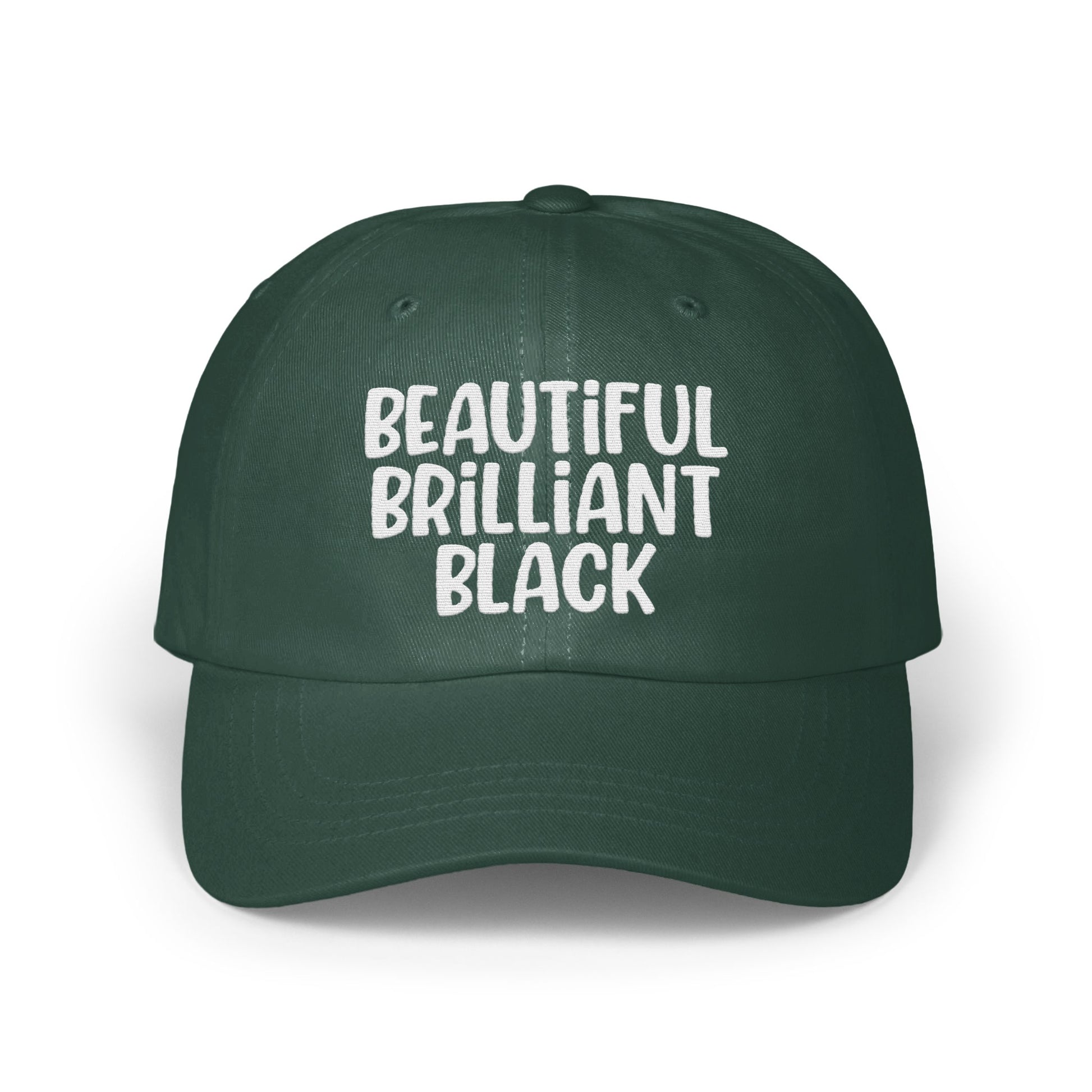 Beautiful Brilliant Black Text Printed Cap product