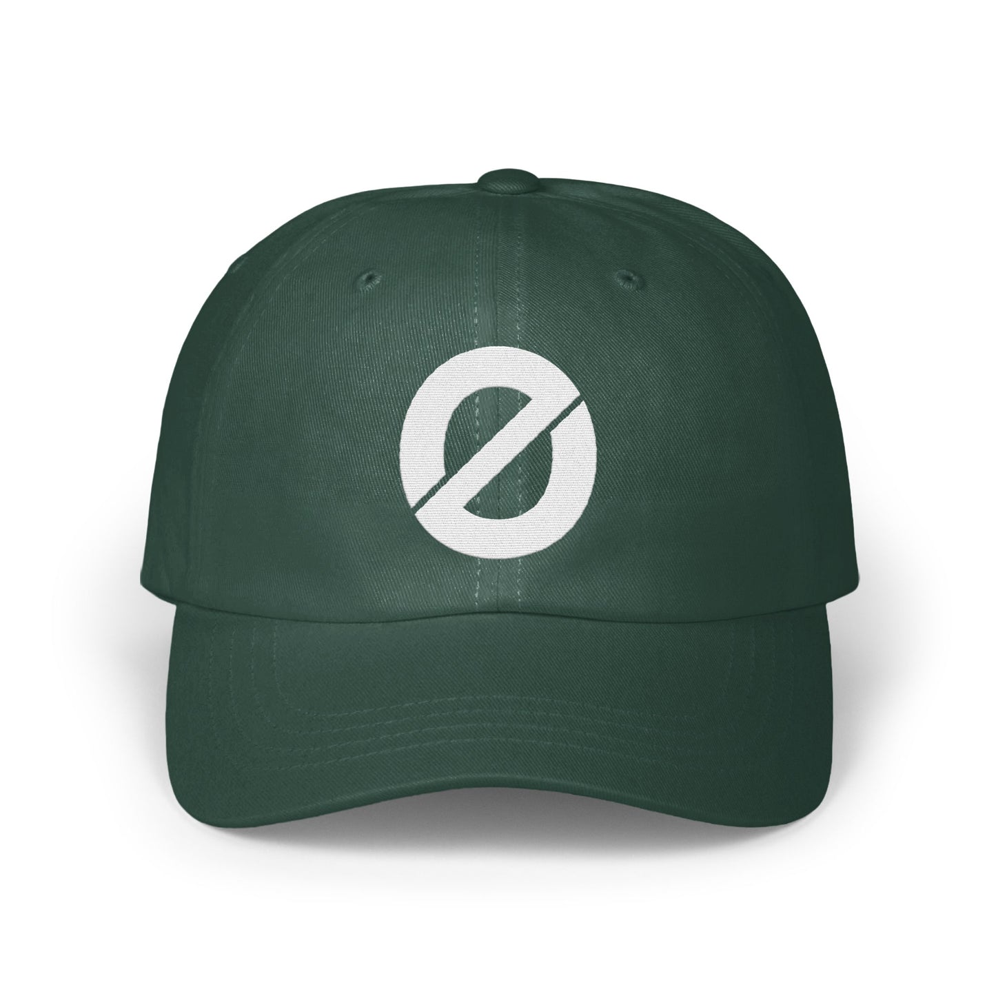 Stylish Green Hat With Unique Logo Design product