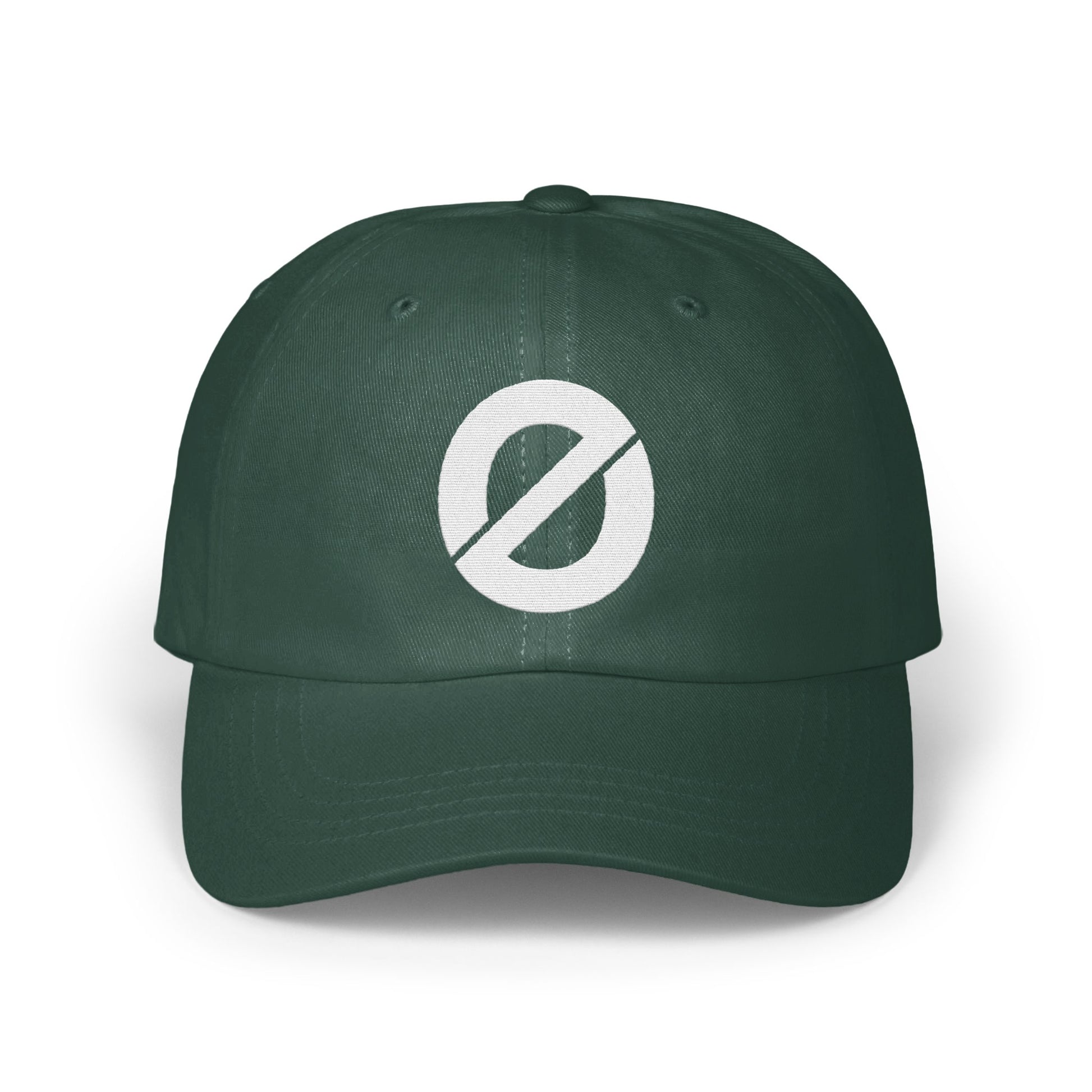 Stylish Green Hat With Unique Logo Design product