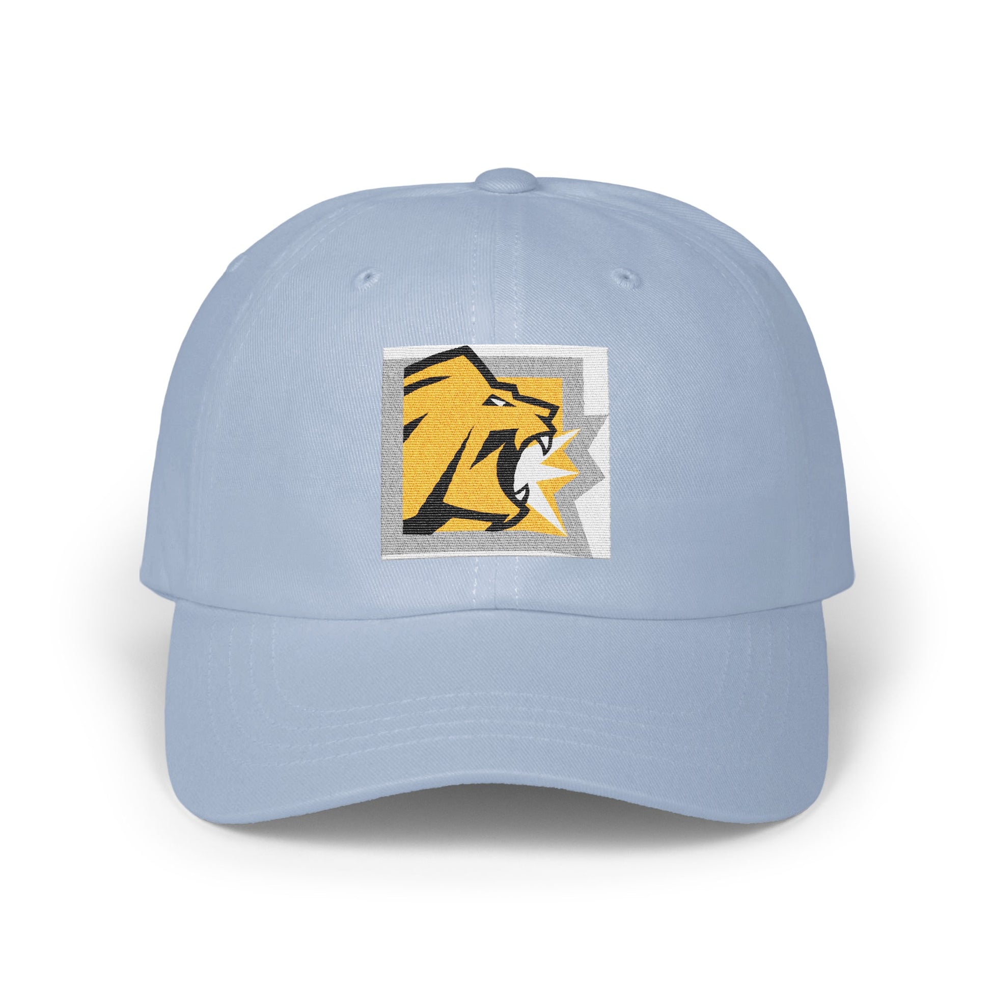 Stylish Blue Cap with Bold Lion Logo Design Hat Product