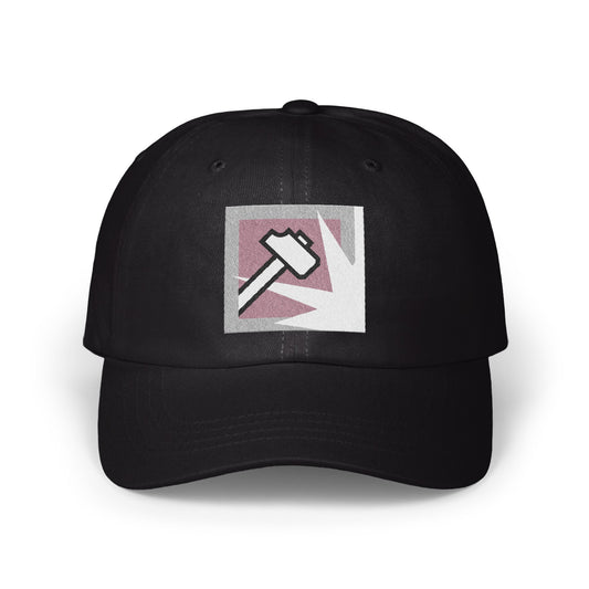 Stylish Black Baseball Cap with Unique Logo product type
