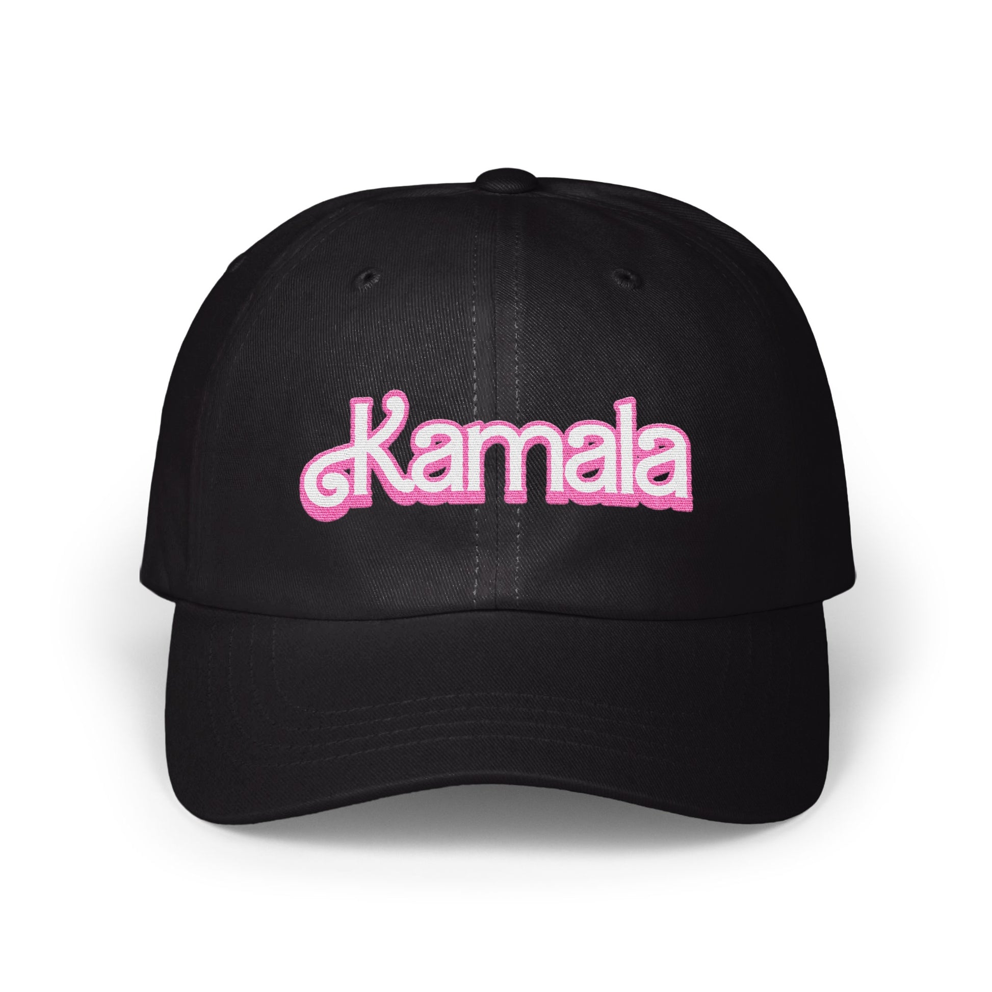 Stylish Kamala Embroidered Black Baseball Cap product