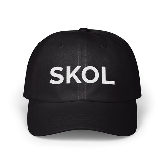 SKOL Embroidered Black Adjustable Hat product