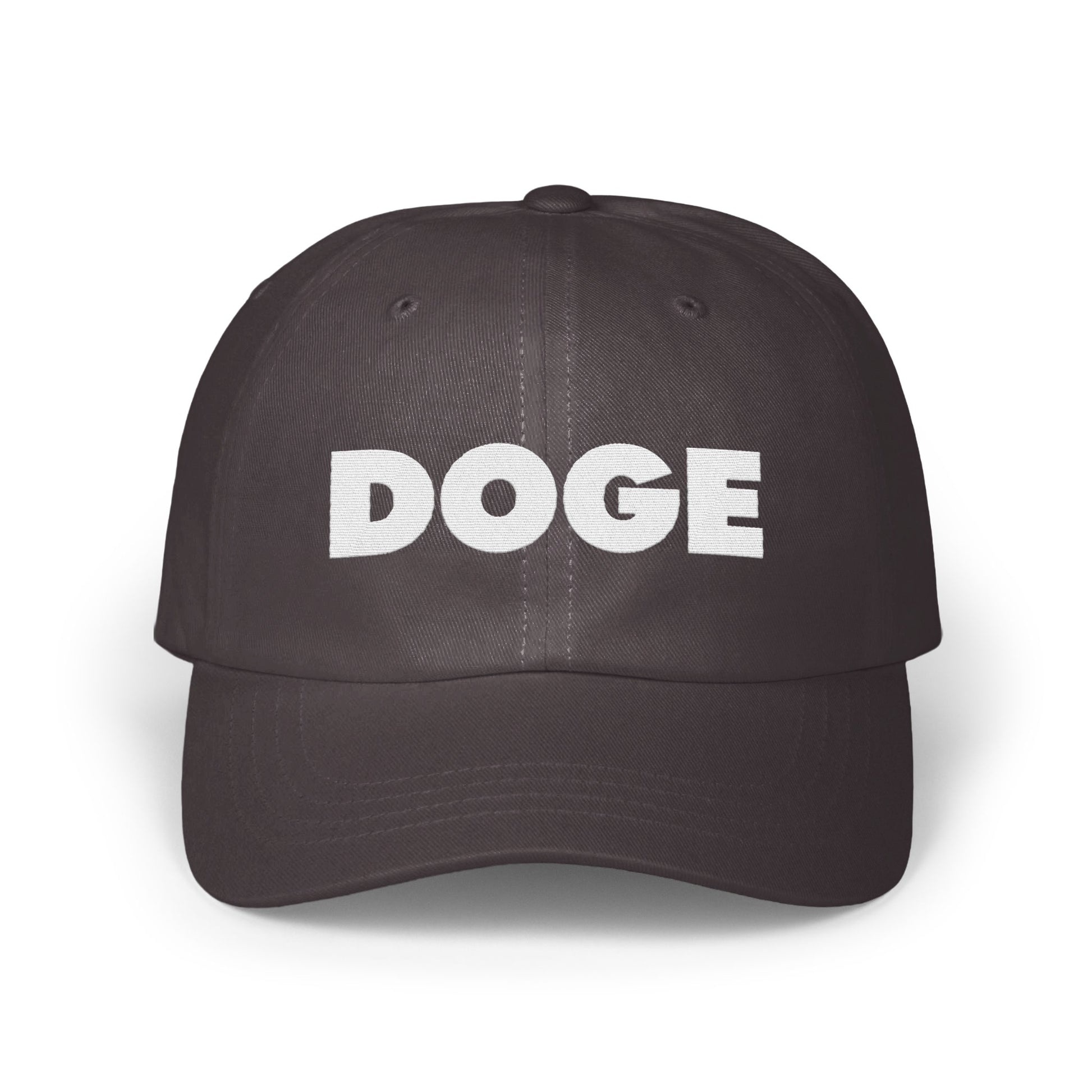 Doge Logo Black Baseball Cap Hat product type