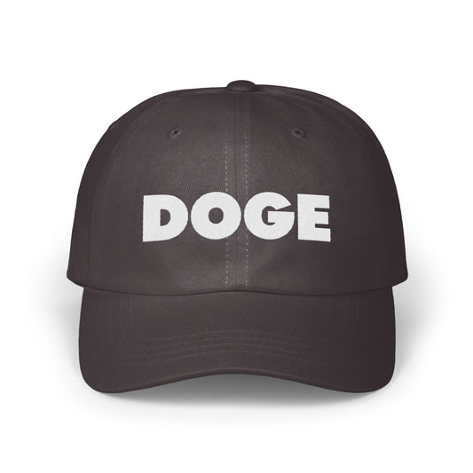 Doge Logo Black Baseball Cap Hat product type