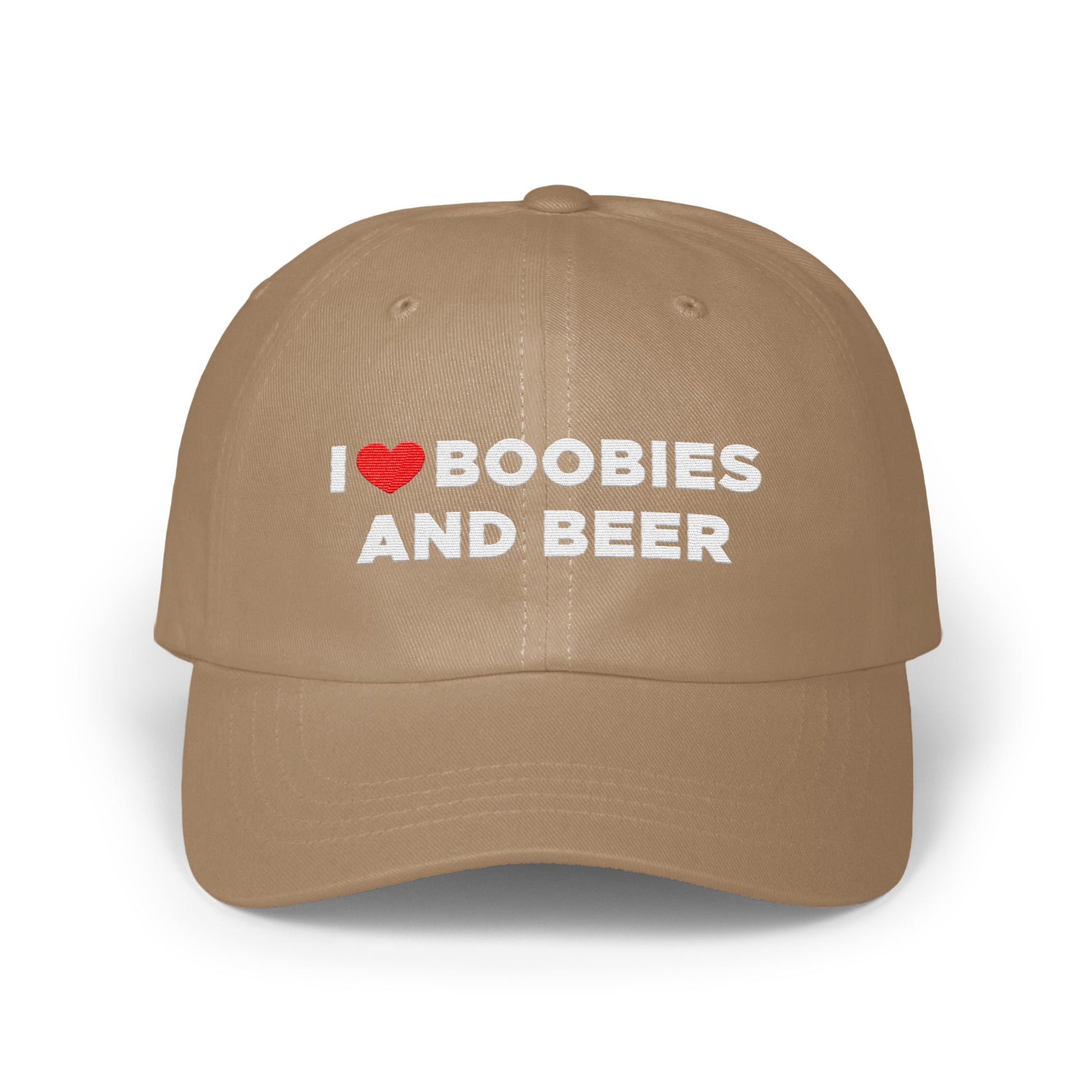 I Love Boobies And Beer Baseball Cap product type