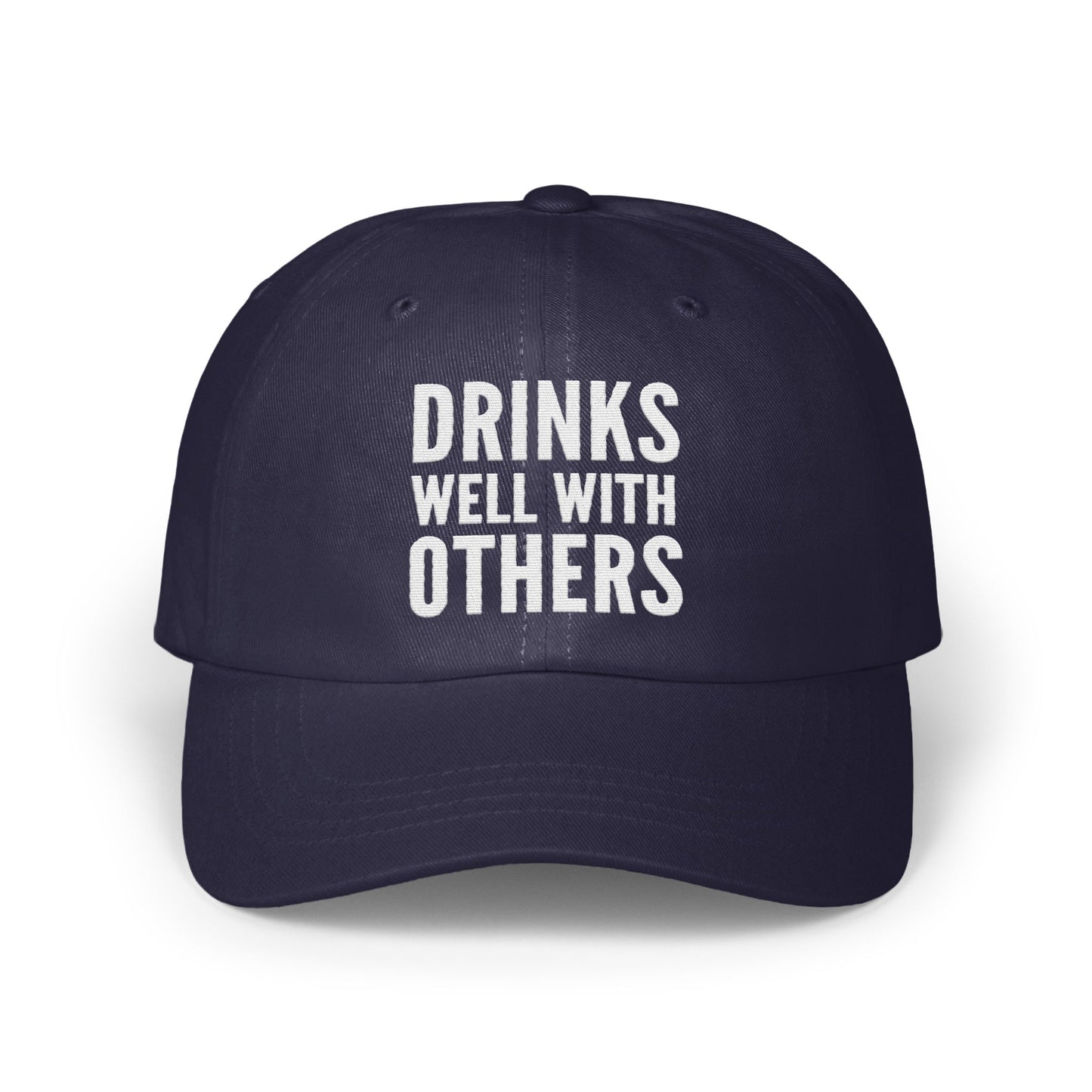 Drinks Well With Others Adjustable Baseball Cap product type