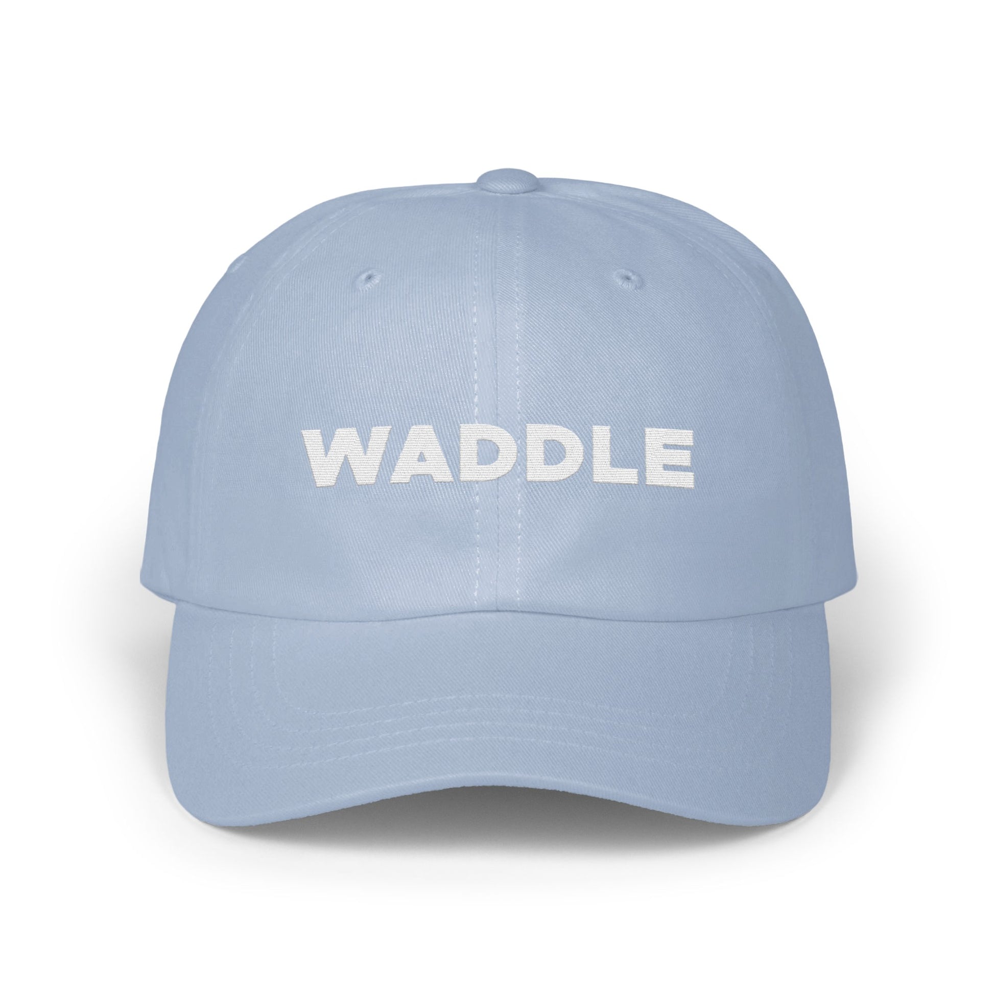 Stylish Blue Waddle Embroidered Graphic Hat product