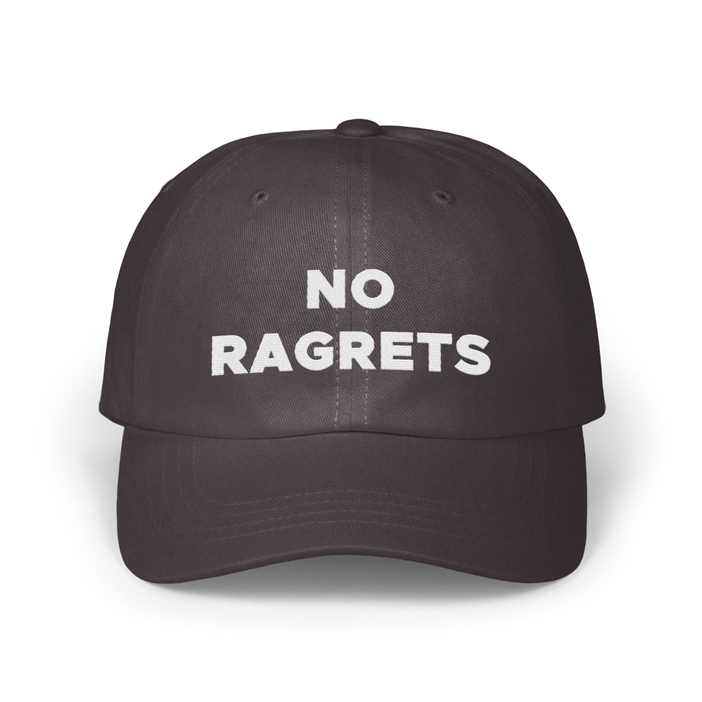 No Ragrets Statement Baseball Cap product