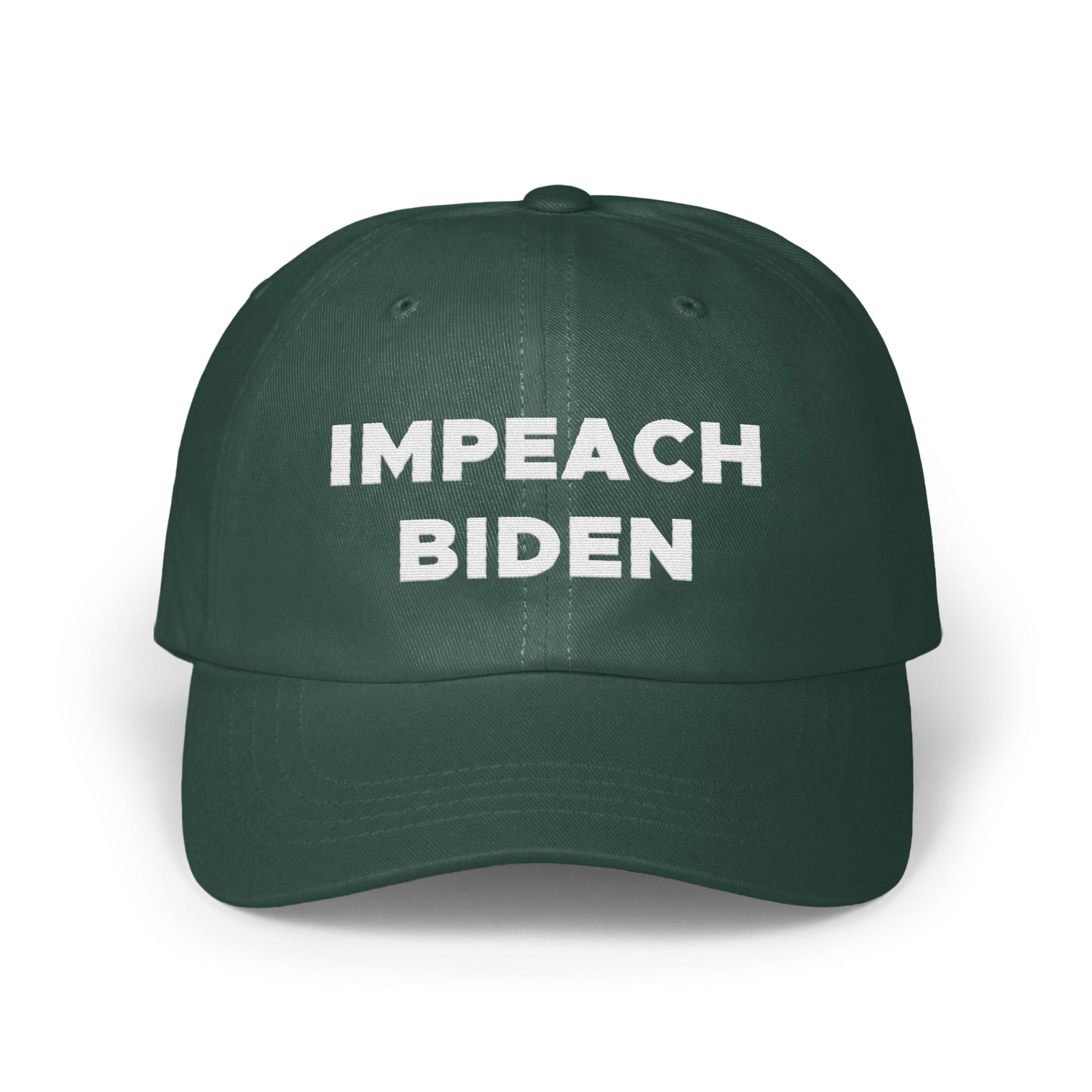 Impeach Biden Statement Embroidered Baseball Cap product
