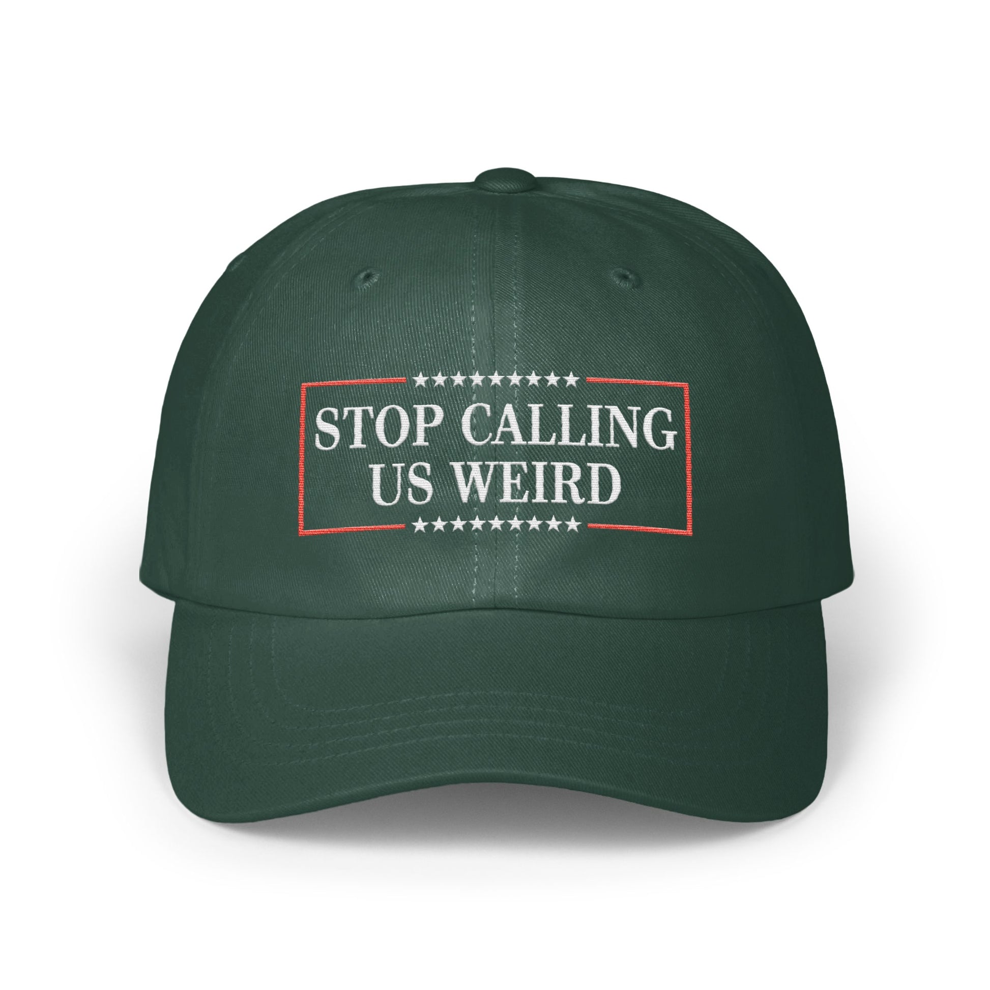 Stop Calling Us Weird Embroidered Hat product