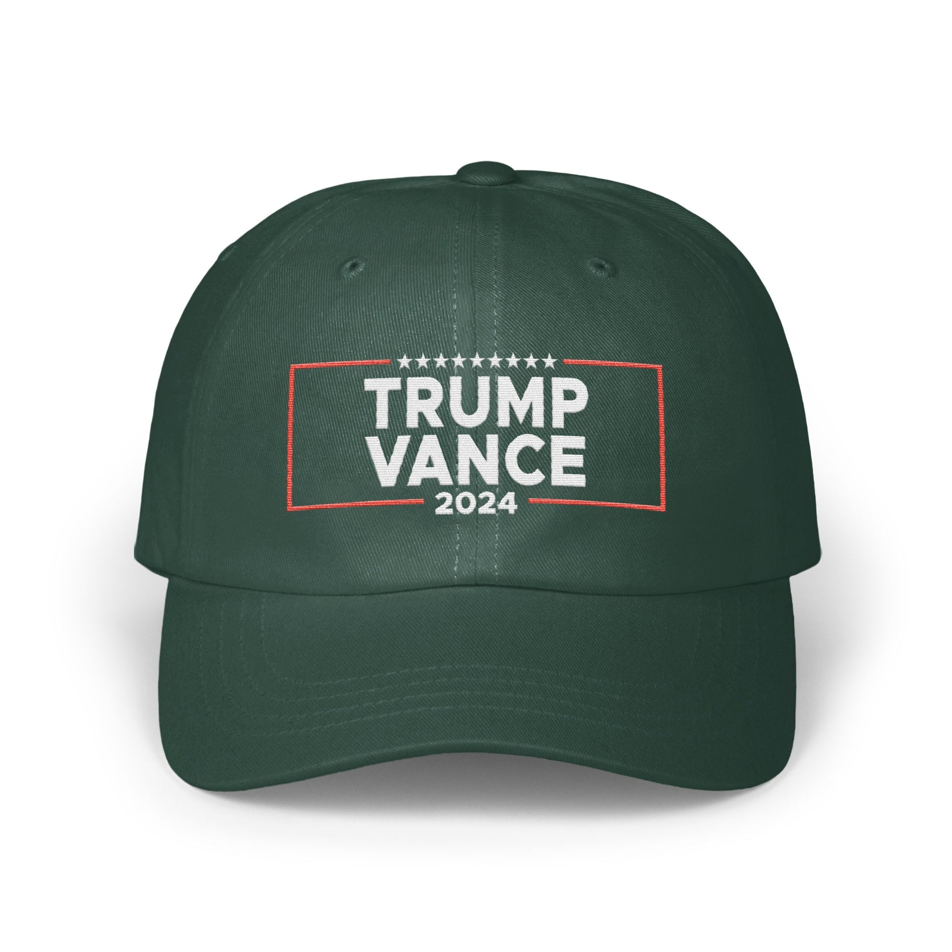 Trump Vance 2024 Embroidered Dark Green Hat product