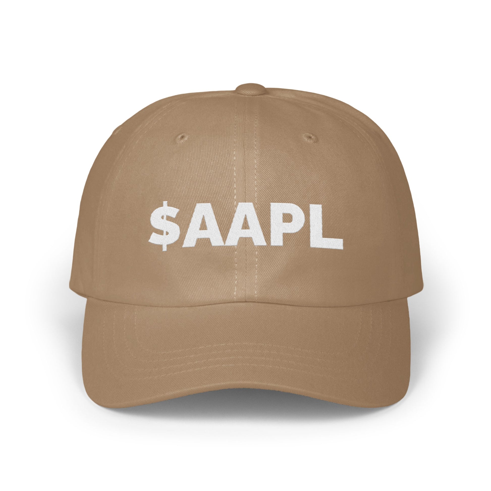 Stylish Casual Baseball Cap with Bold $AAPL print product
