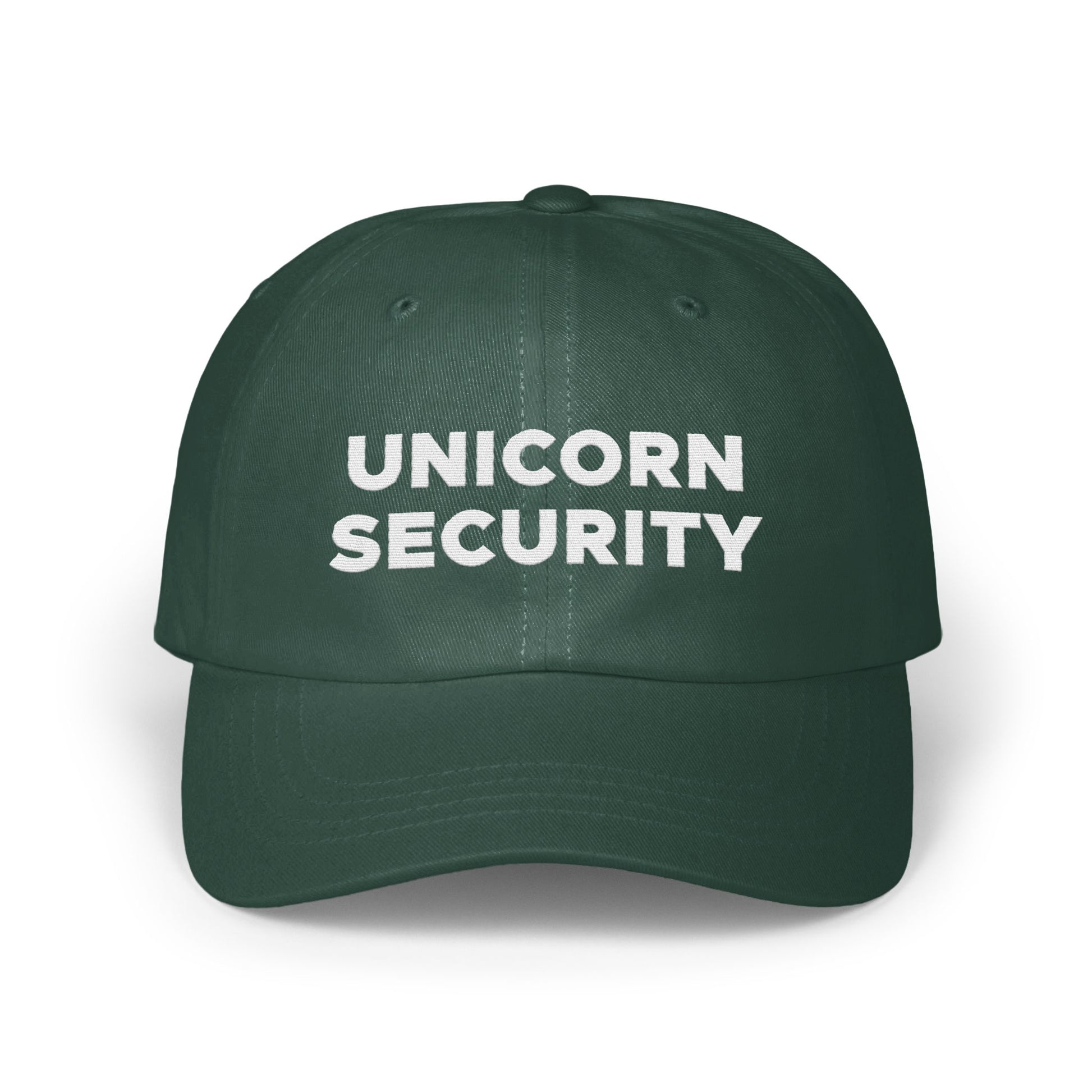Unicorn Security Baseball Cap Fun Novelty Hat product