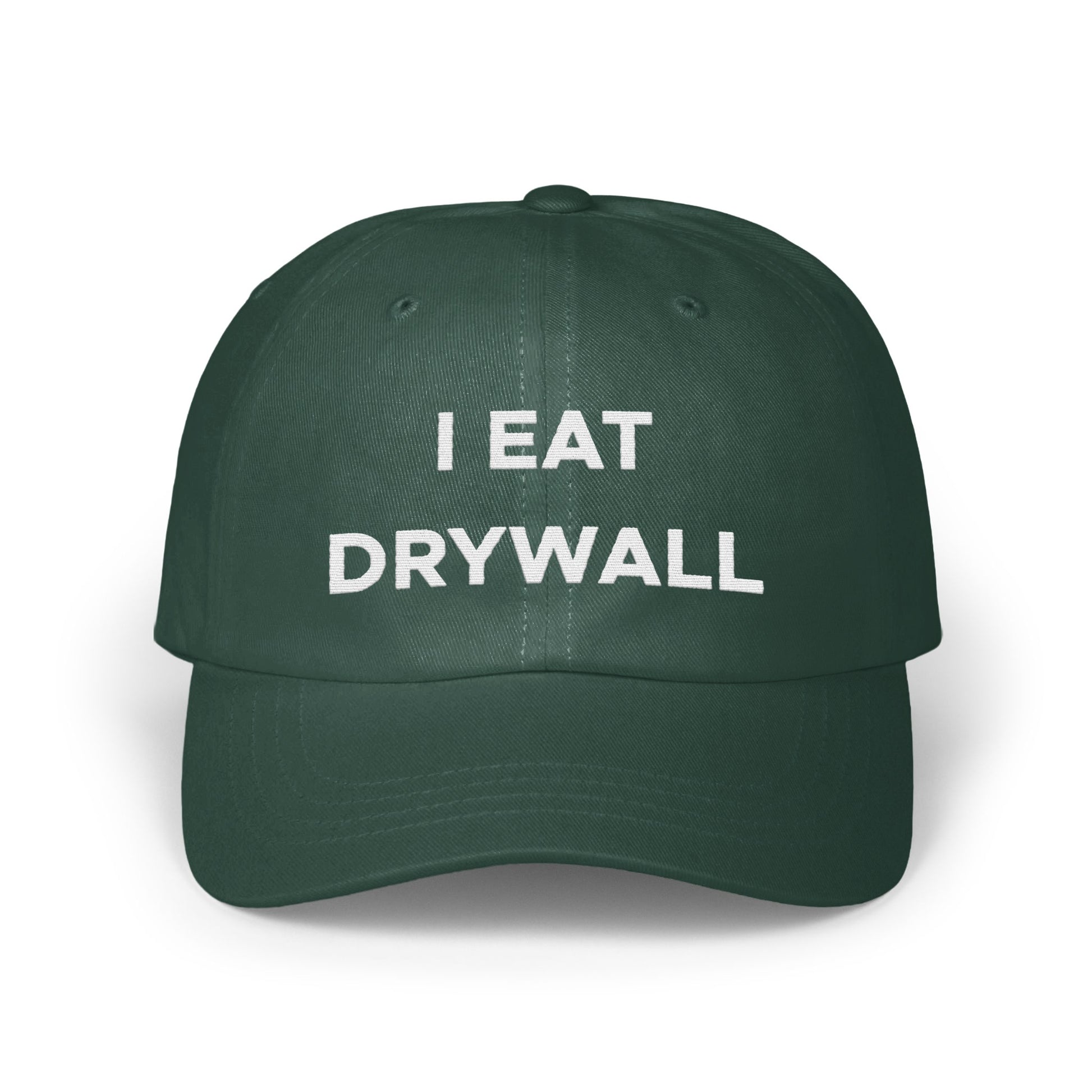 I Eat Drywall Embroidered Baseball Cap Hat product