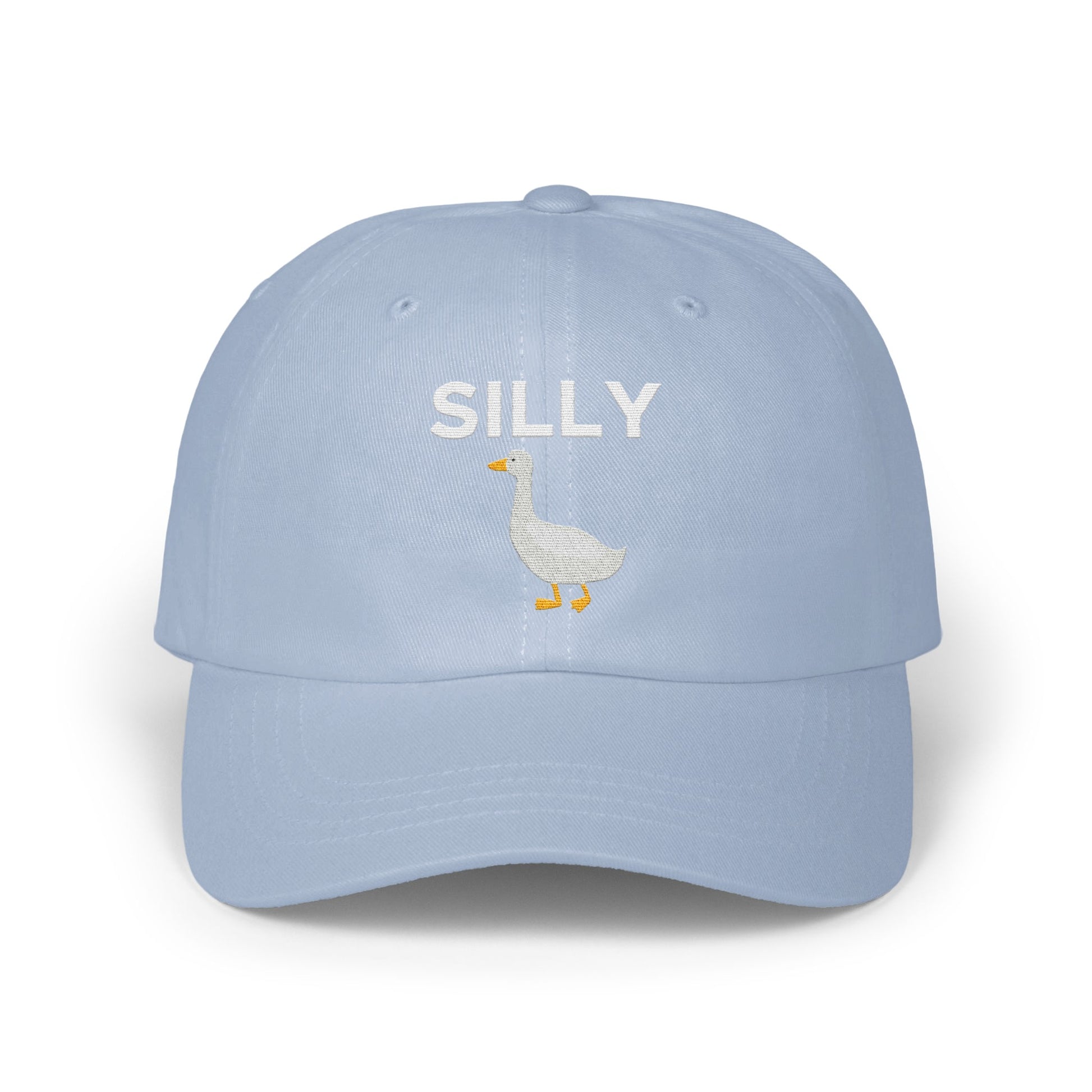 Silly Goose Embroidered Blue Hat Fashion Accessory product