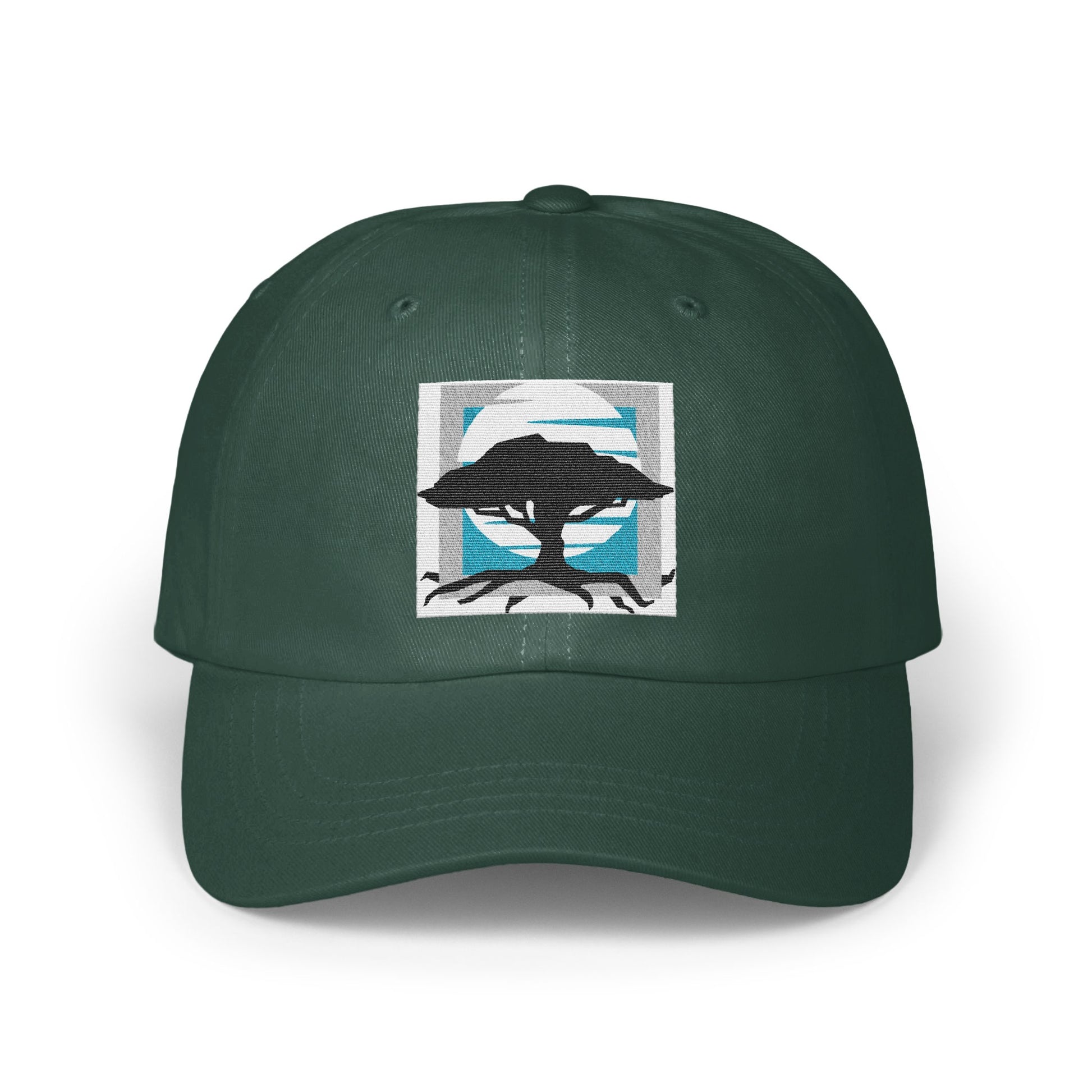 Bonsai Tree Embroidered Design Green Baseball Hat product