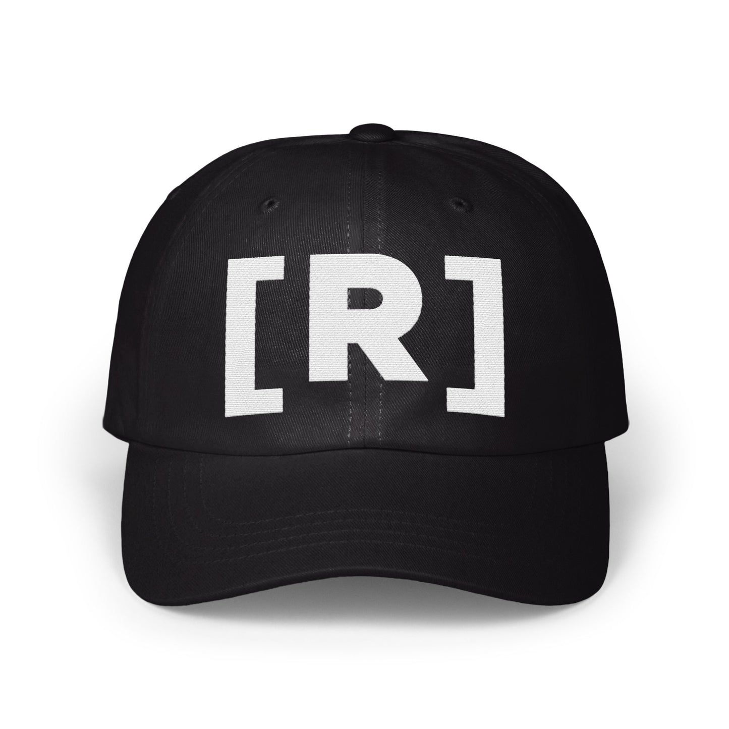 Stylish Black Cap with Bold White [R] product type