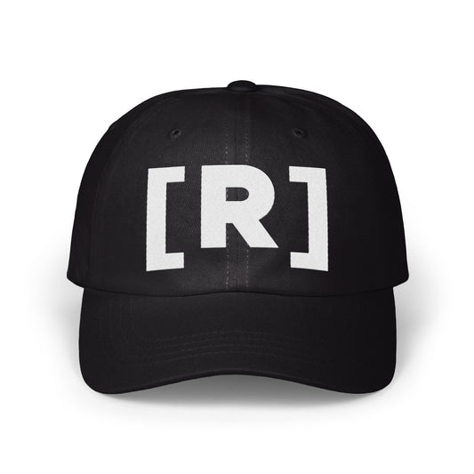Stylish Black Cap with Bold White [R] product type