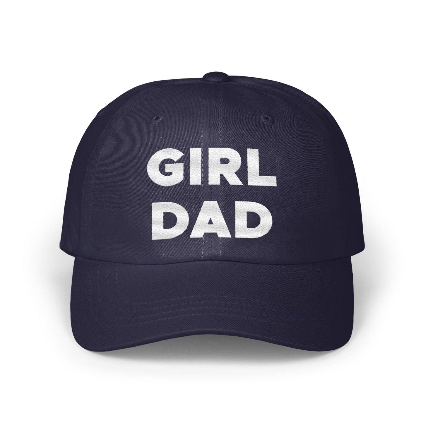 Girl Dad Text Embroidered Baseball Cap product