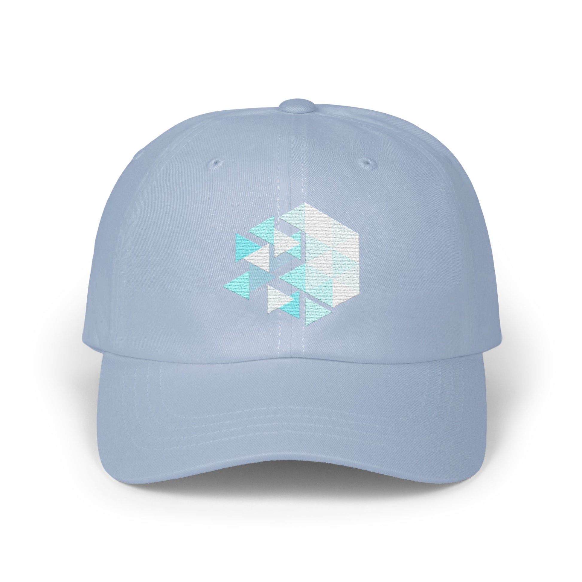Stylish Blue Hat with Chic Geometric Design Hat product