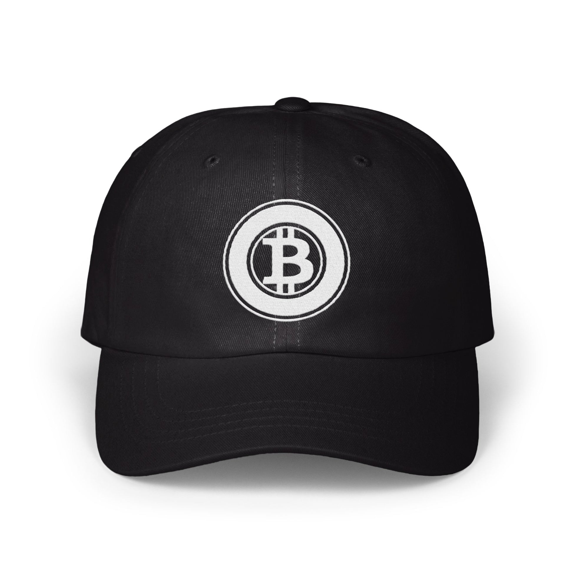 Bitcoin Logo Black Casual Cap trendy headwear product