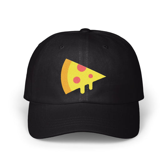 Pizza Slice Design on Black Cap product