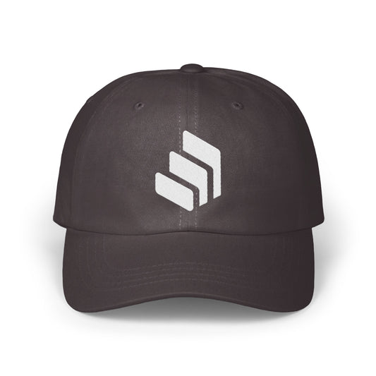 Modern Three-Bar Icon Black Baseball Cap product