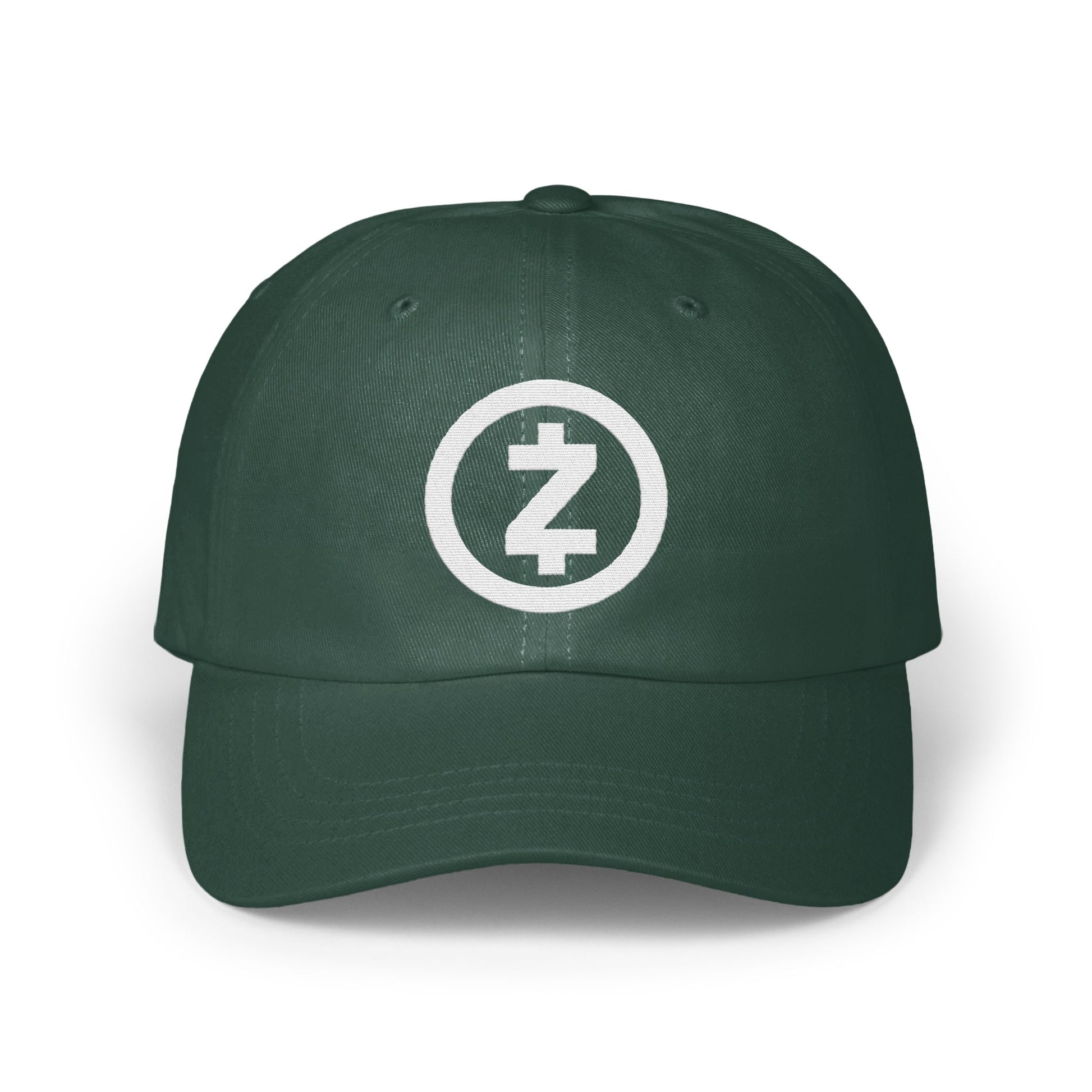Zcash Cryptocurrency Logo Dark Green Hat product type
