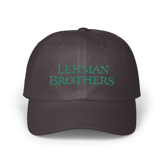 Lehman Brothers Embroidered Design Baseball Cap product