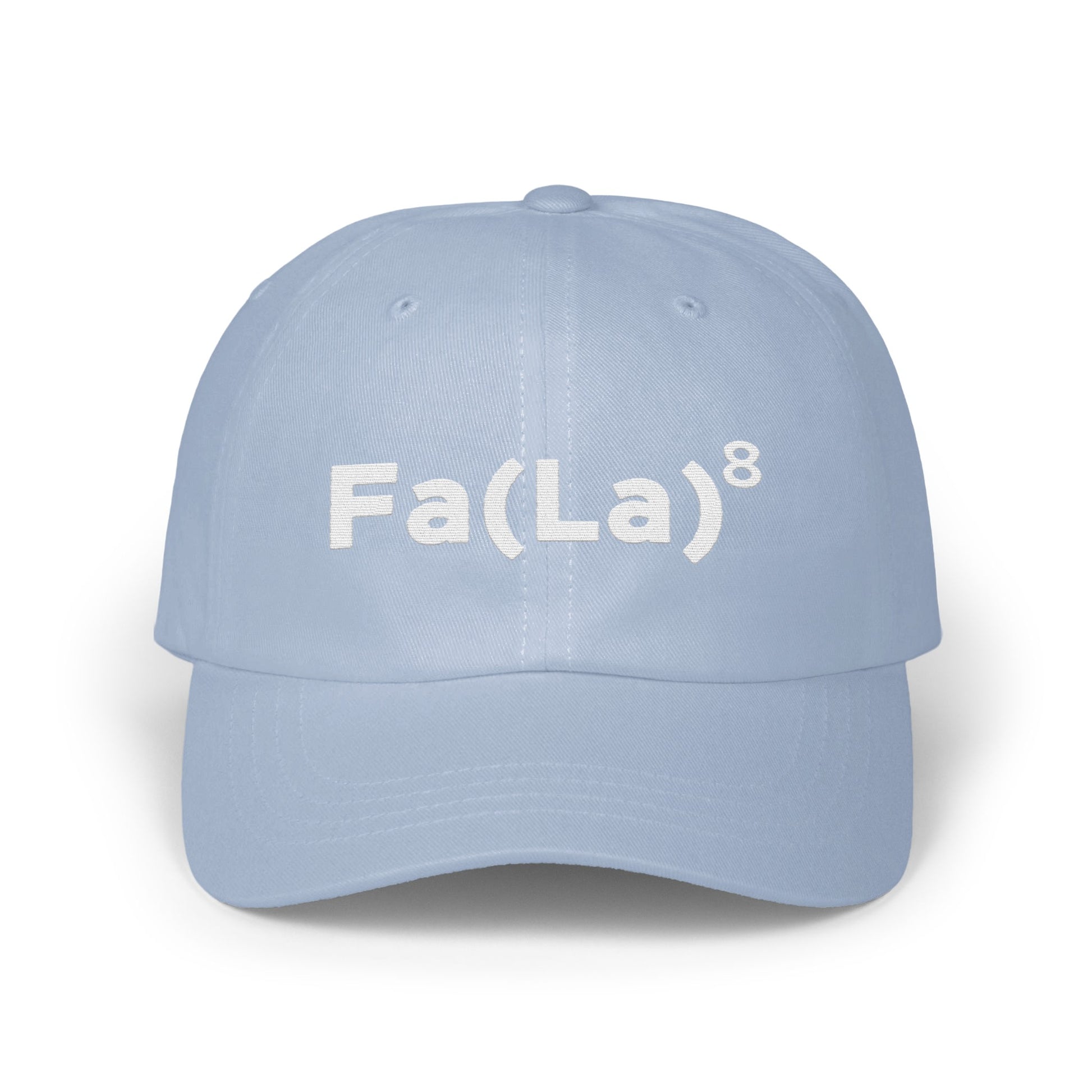 Fa(La)8 Stylish Light Blue Dad Hat product type