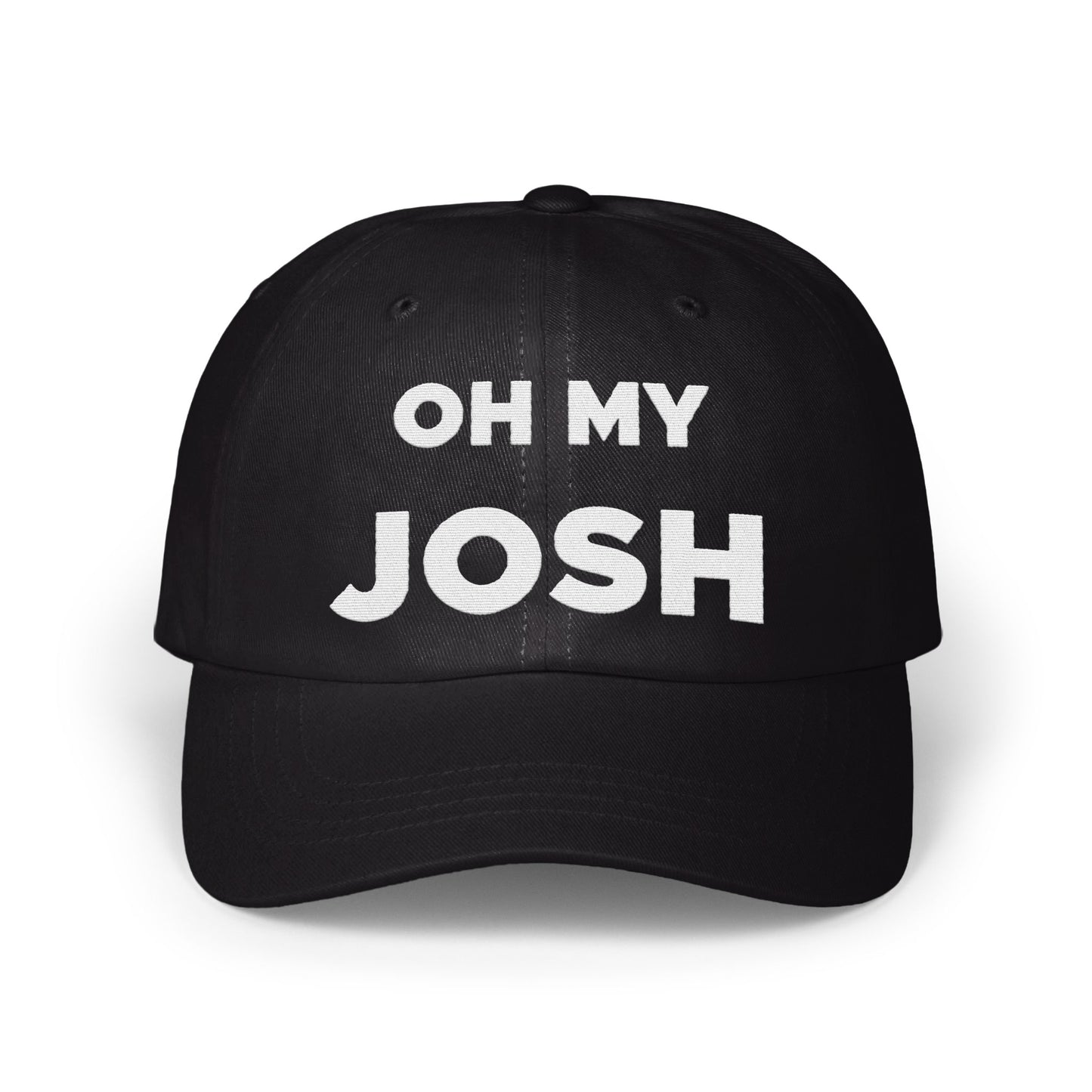 Oh My Josh Baseball Cap Funny Statement Hat product