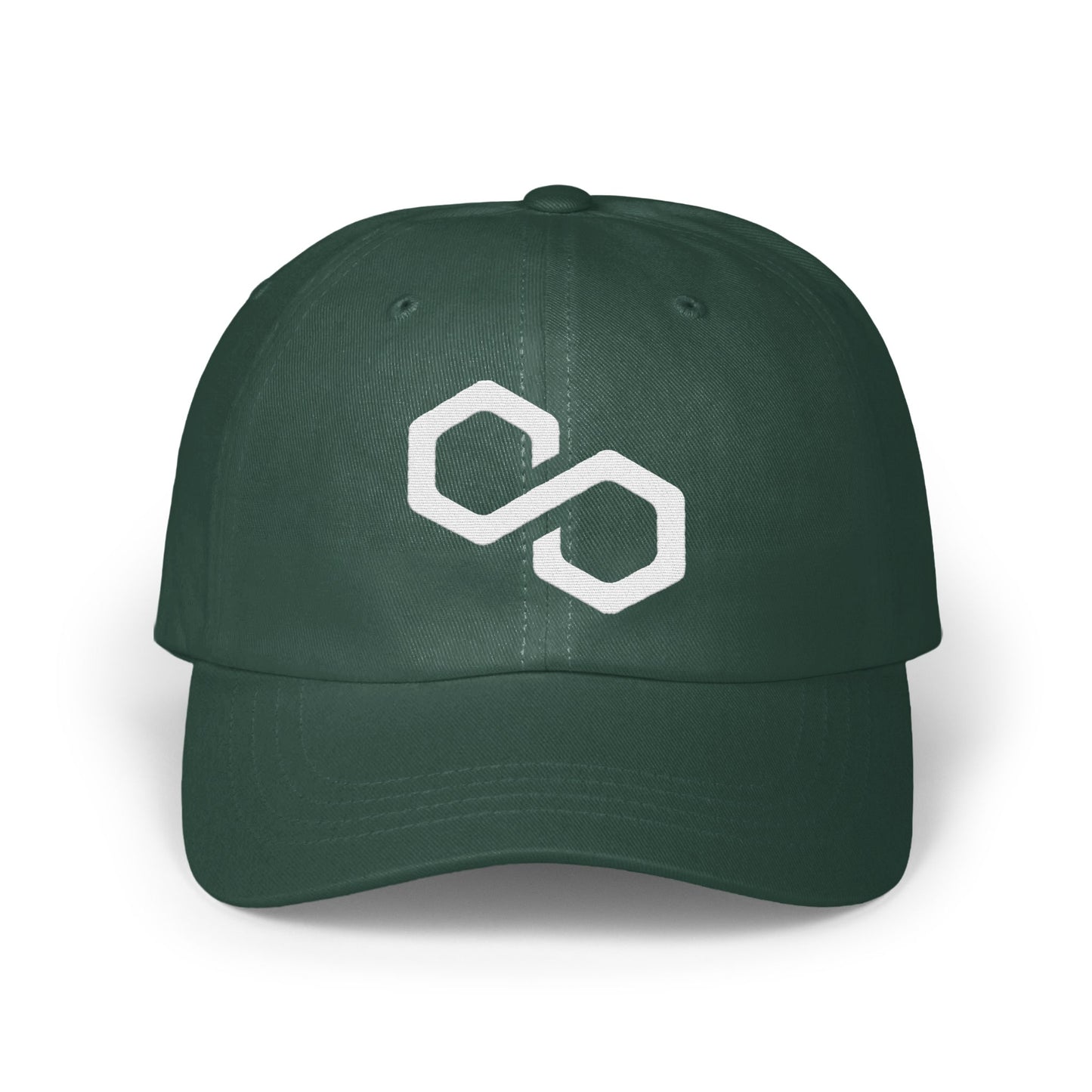 Infinity Loop Logo Dark Green Baseball Cap product