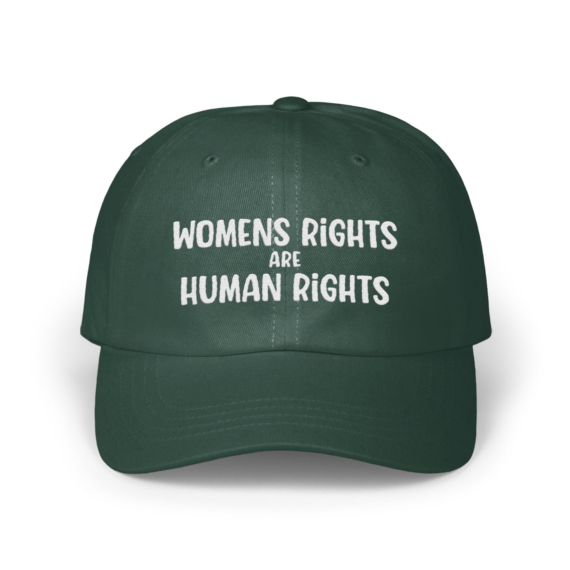 Womens Rights Are Human Rights embroidered cap product