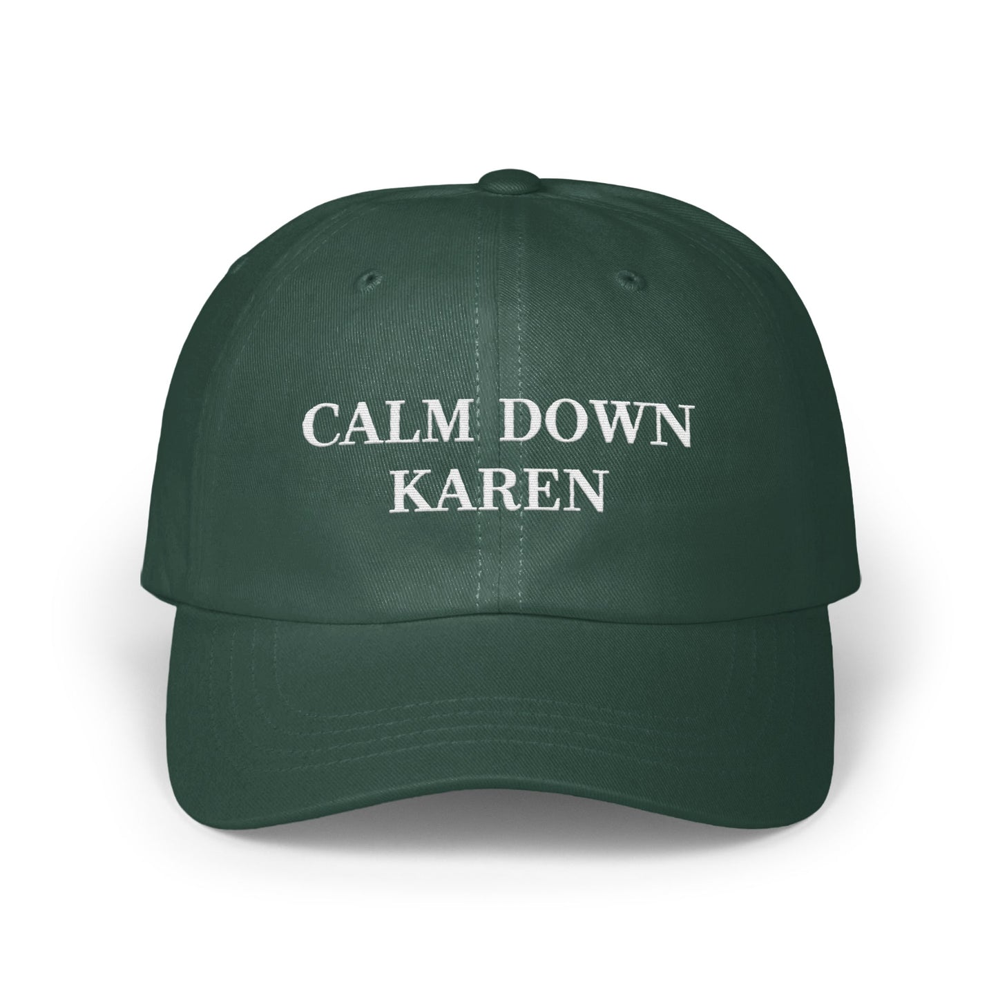 Calm Down Karen Hat with Humorous Message product type