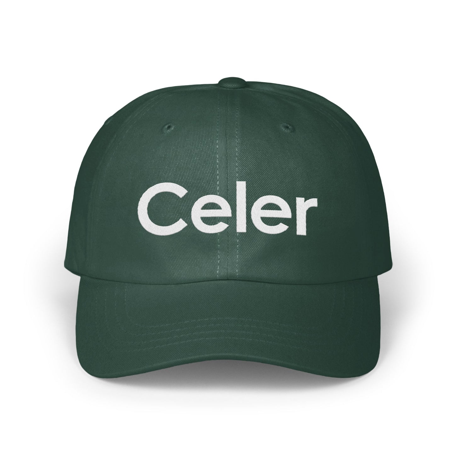 Celer Logo Dark Green Adjustable Headwear Hat product