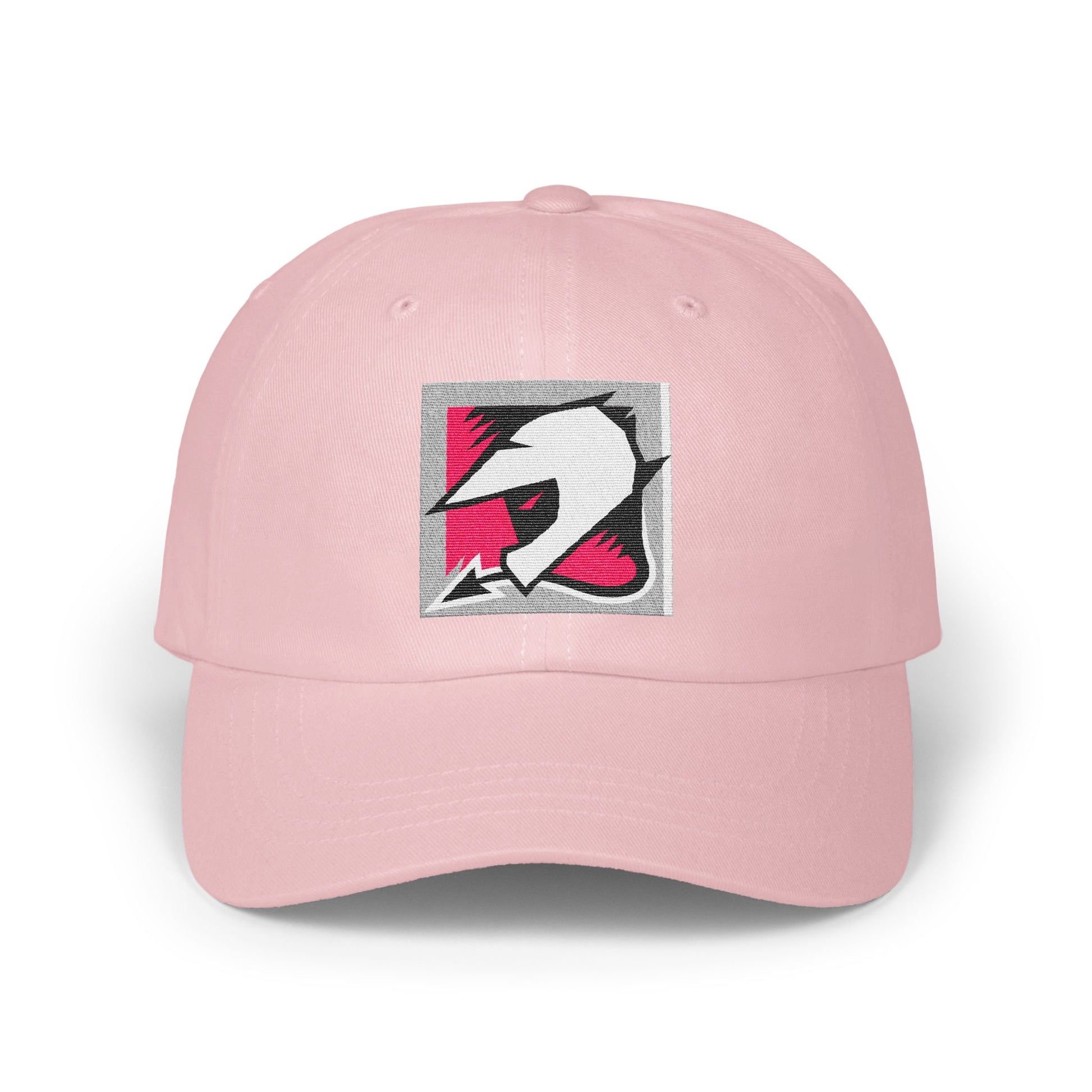 Stylish Embroidered Graphic Logo Pink Hat product type