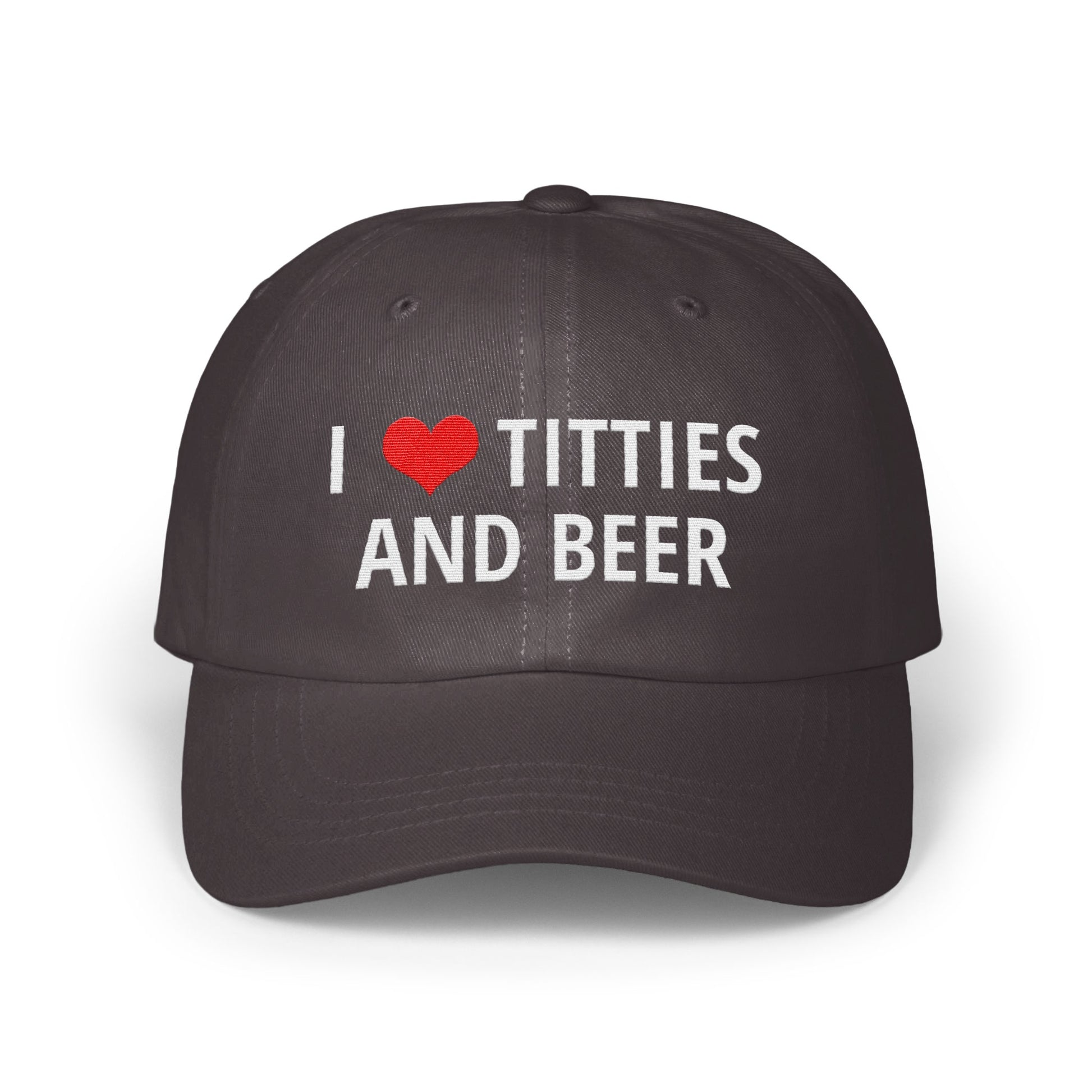 I Love Titties And Beer Casual Fun Statement Hat product
