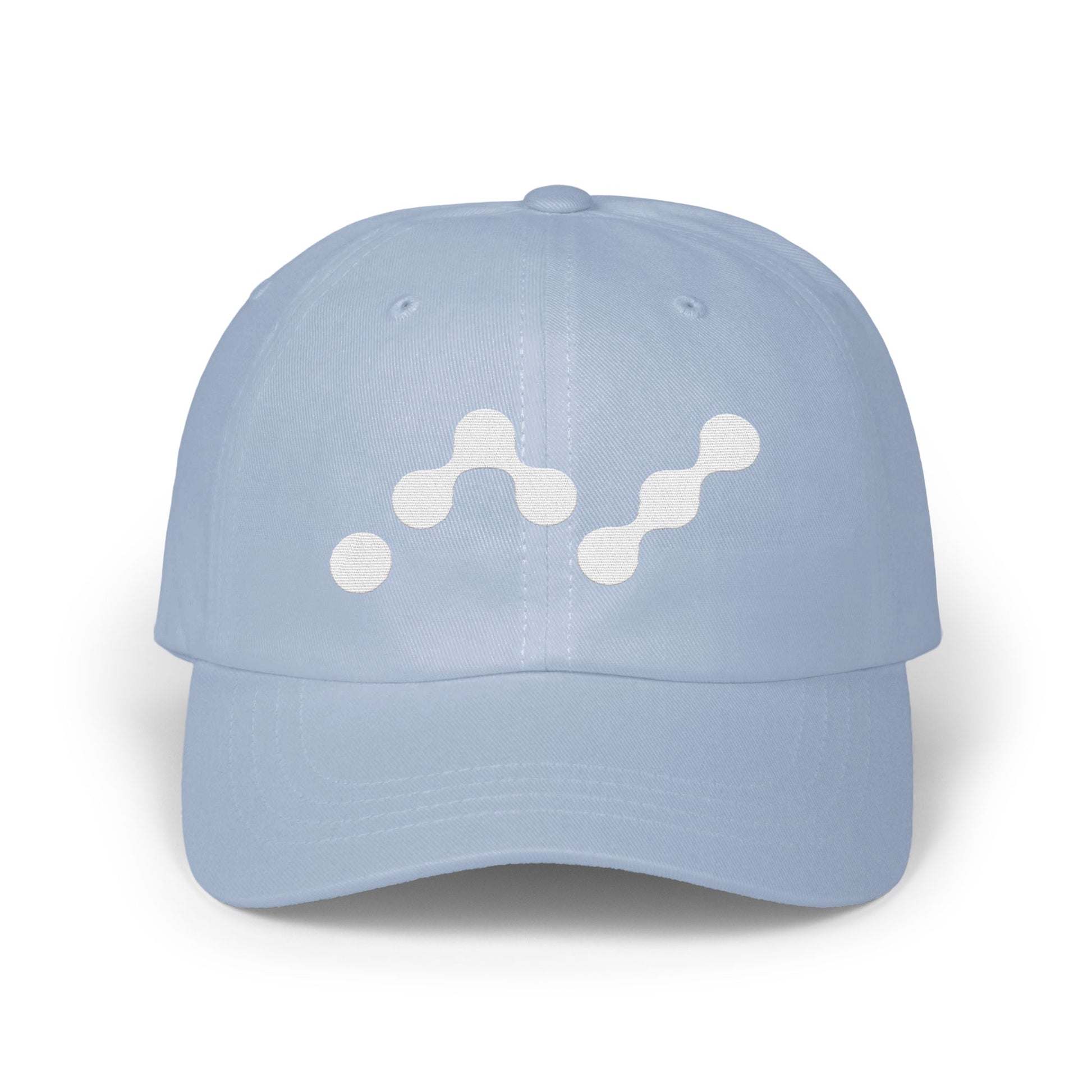 Stylish Light Blue Cap with Unique Design product