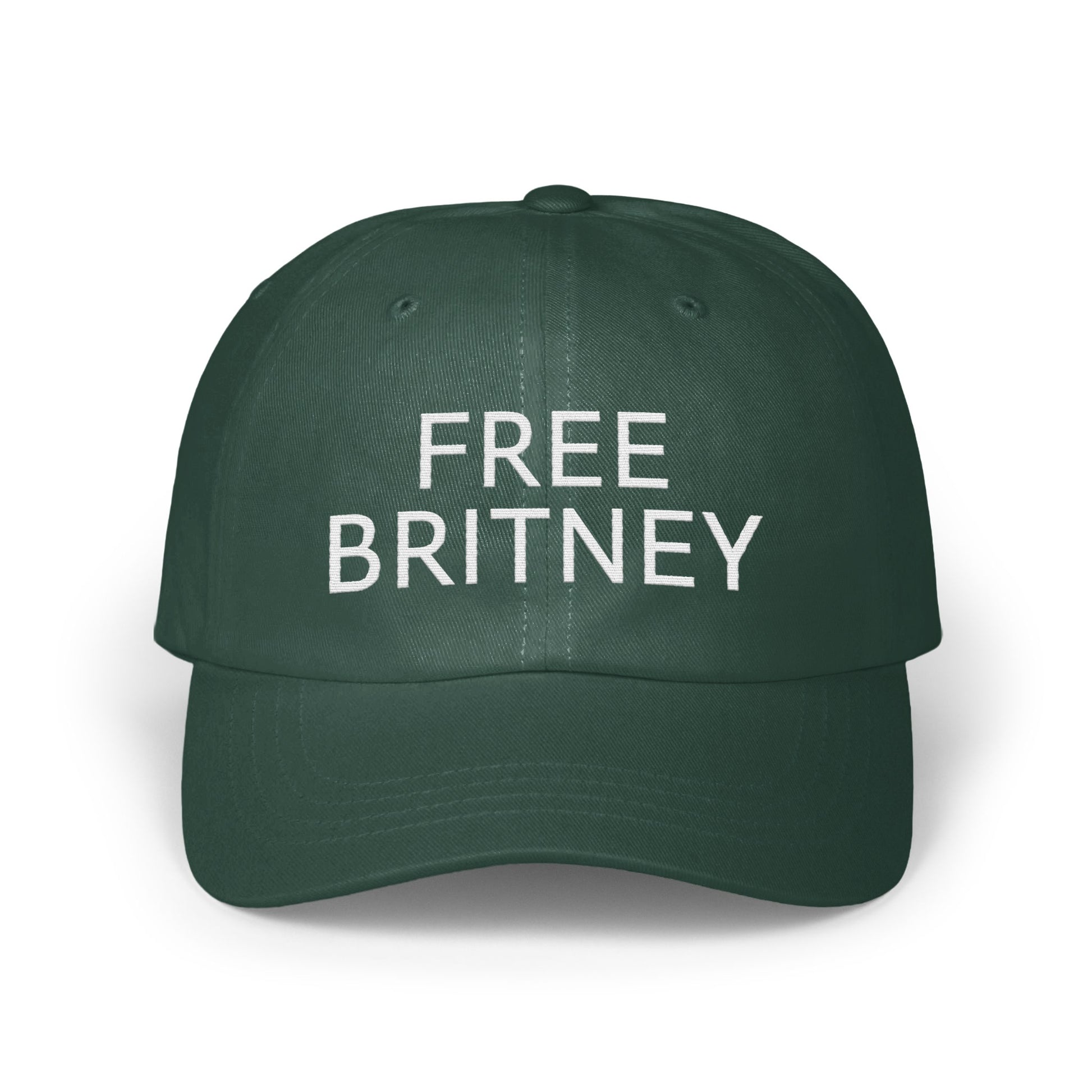 Free Britney Embroidered Dark Green Hat product