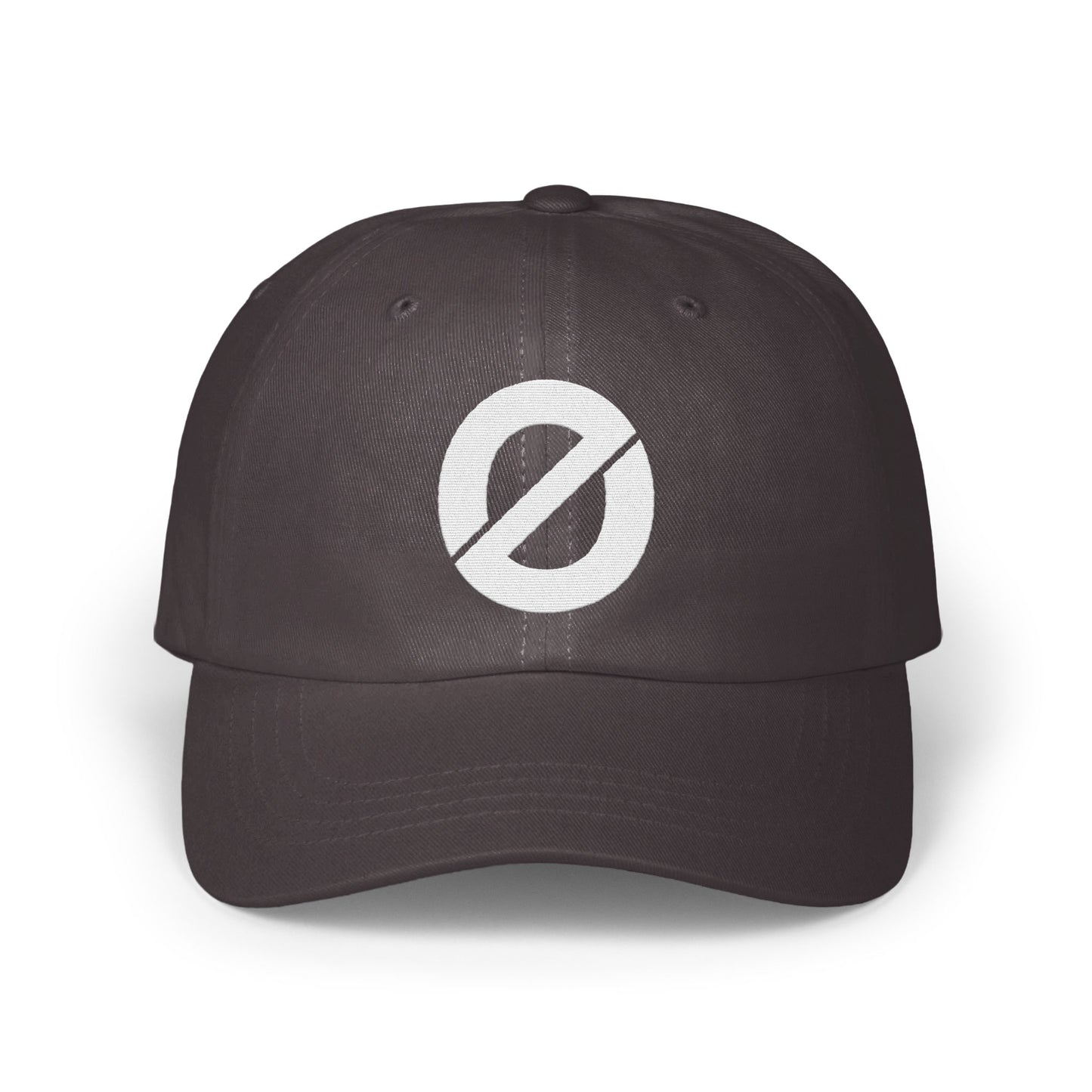 Minimalist Black Cap with Unique Logo Hat product