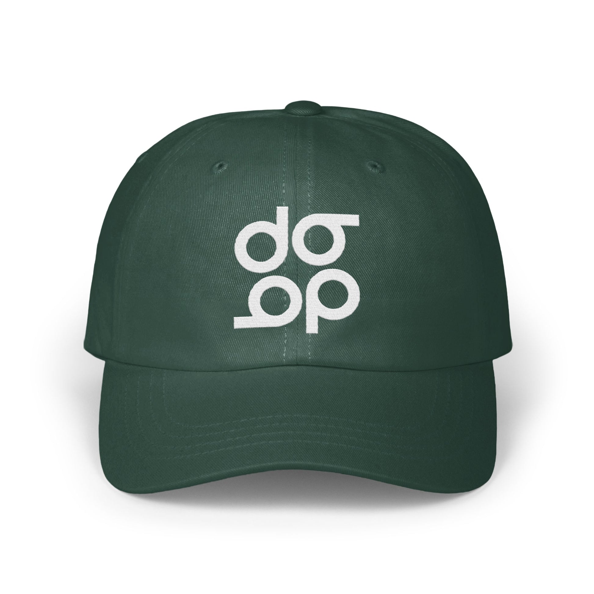 Stylish Dark Green Adjustable Logo Cap product