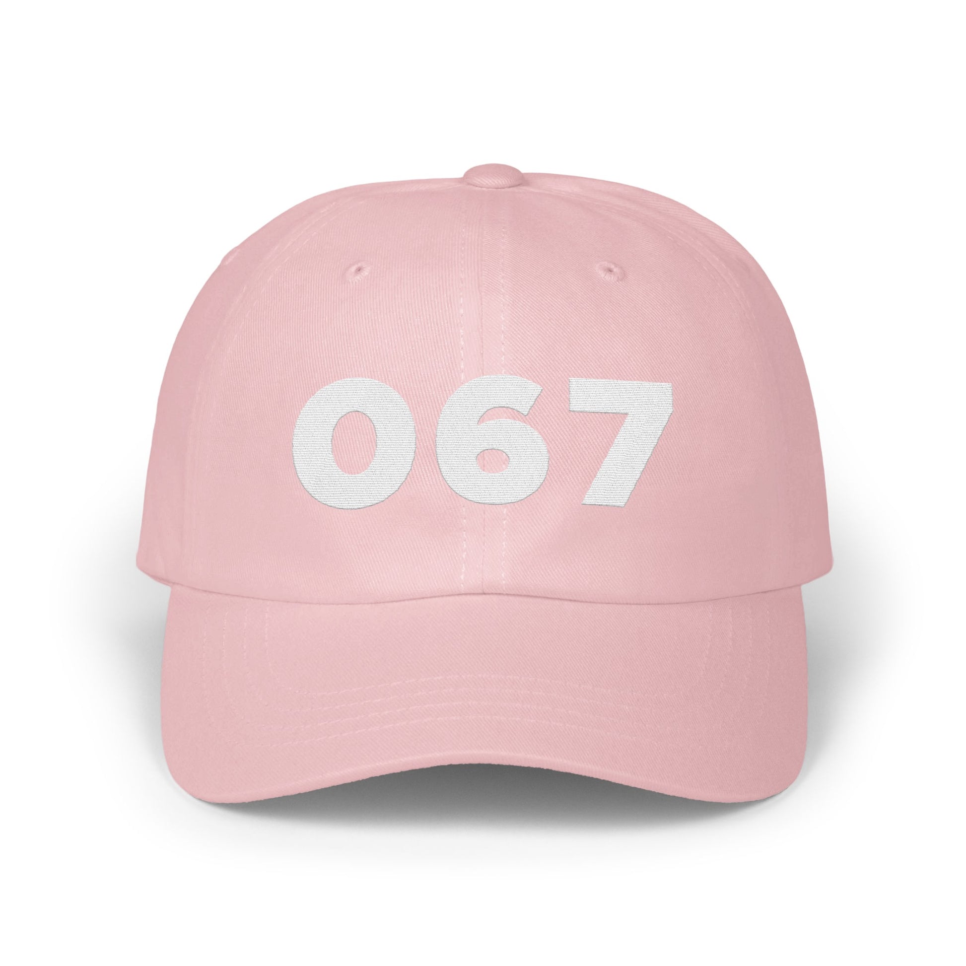 Stylish Pink 067 Embroidered Cap for Men and Women Hat product