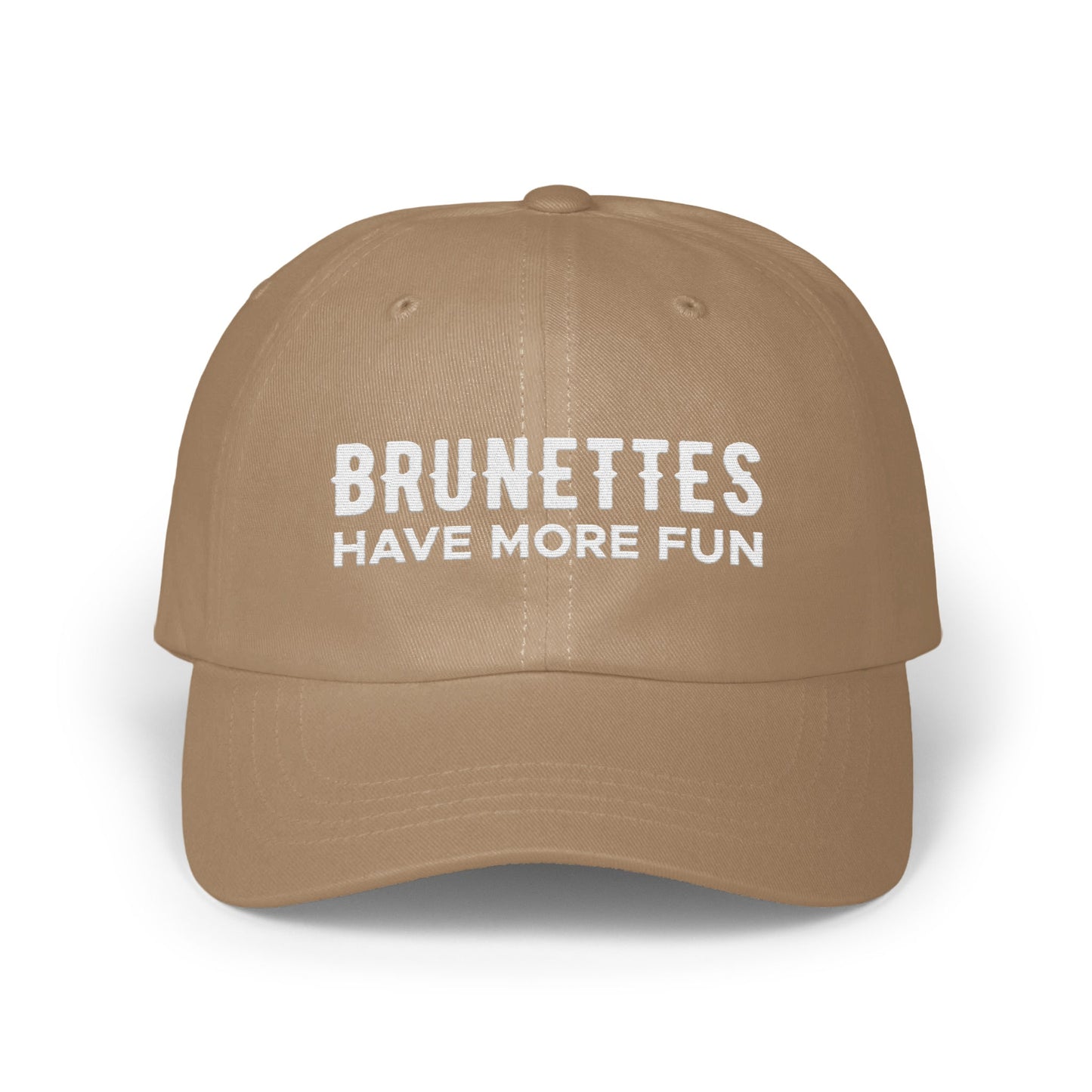 Brunettes Have More Fun Embroidered Cap product