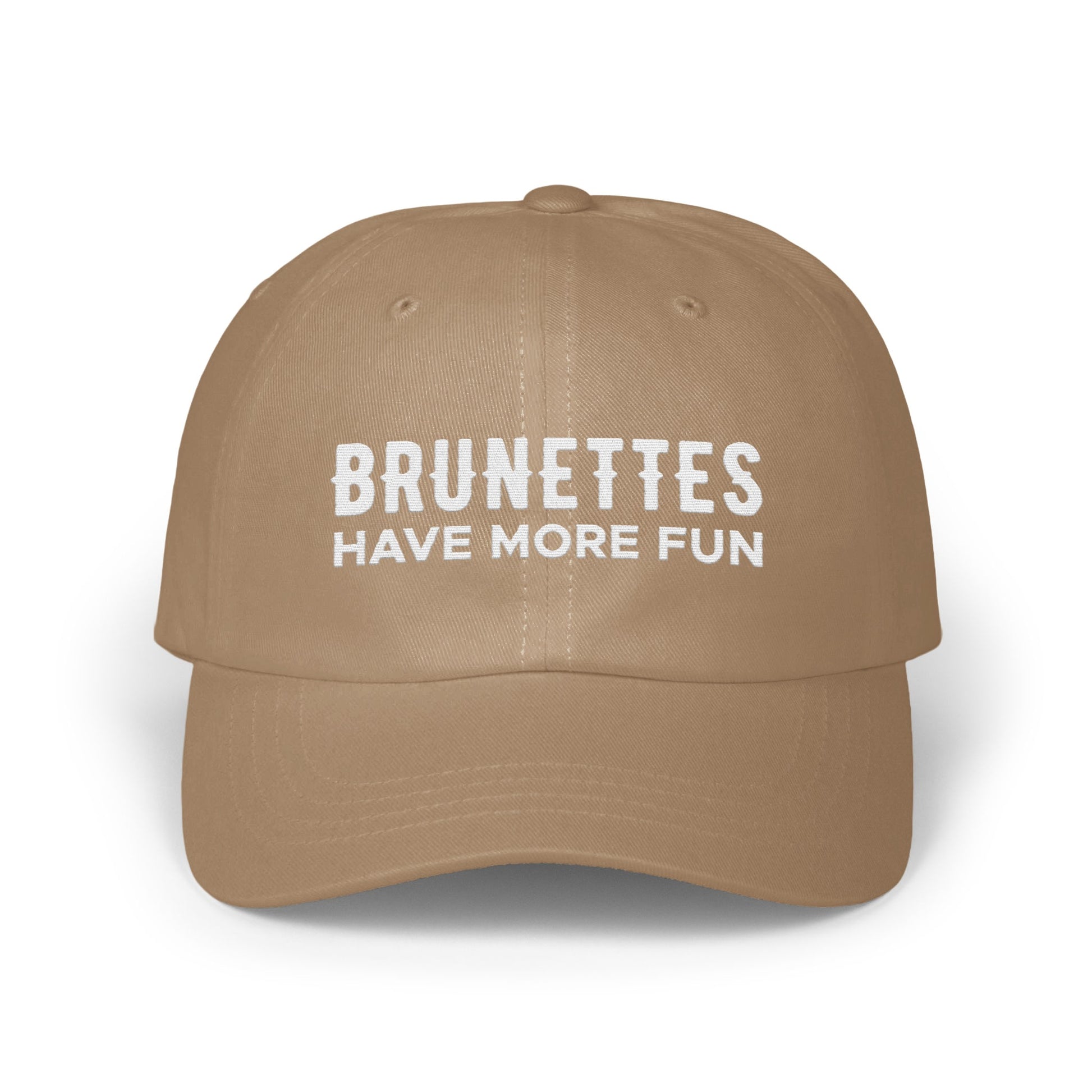 Brunettes Have More Fun Embroidered Cap product
